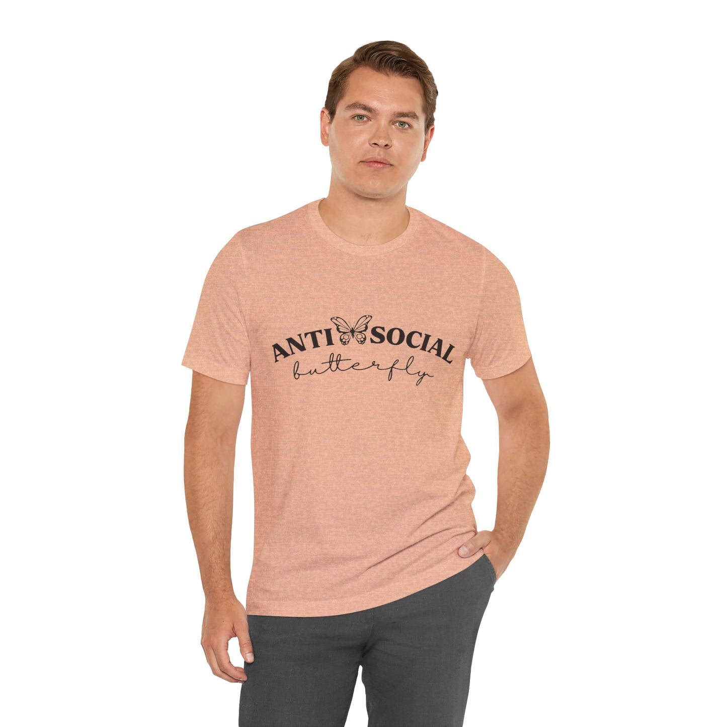 Antisocial Butterfly Short Sleeve Tee