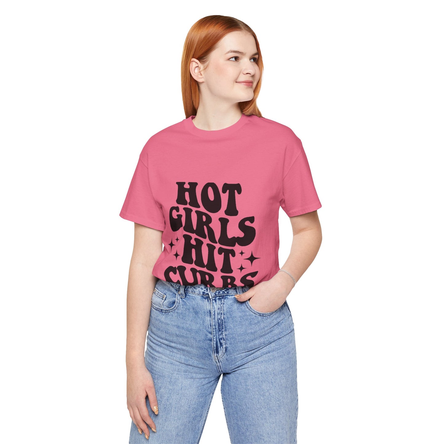 Hot Girls Hit Curbs Short Sleeve Tee