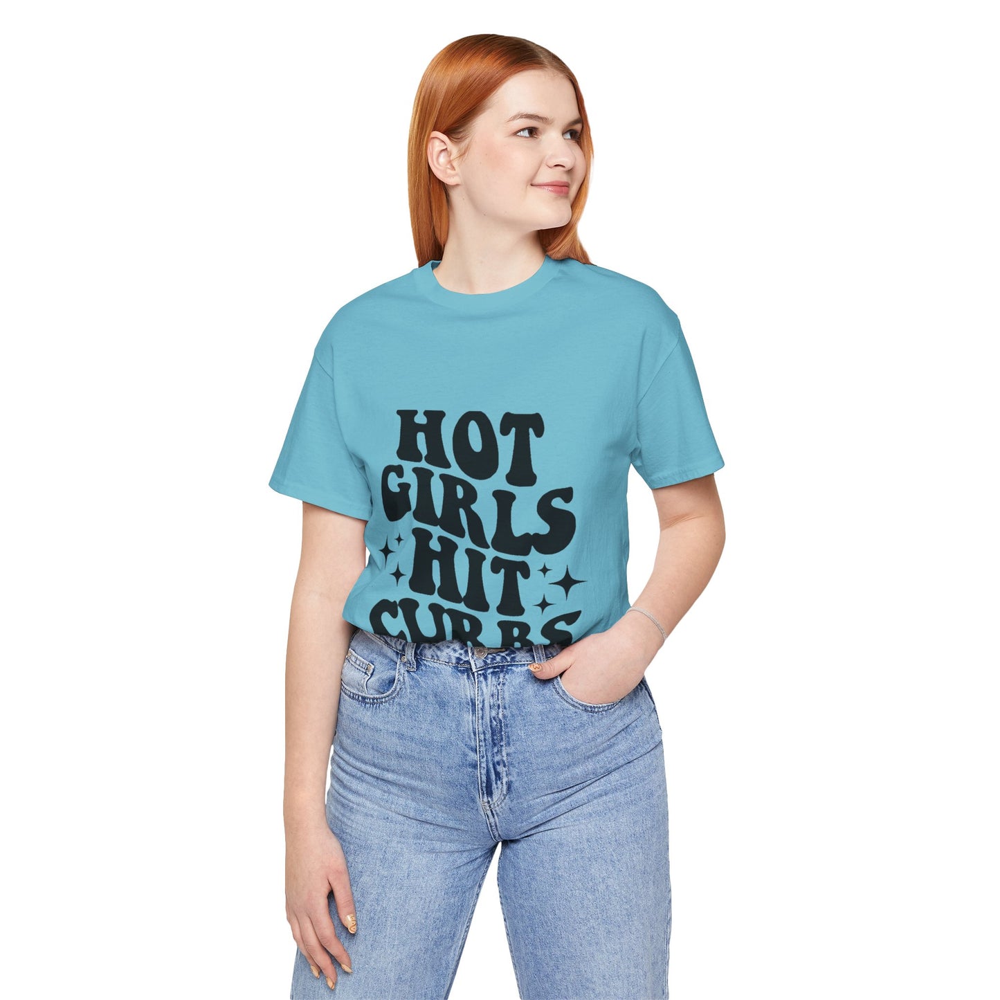 Hot Girls Hit Curbs Short Sleeve Tee