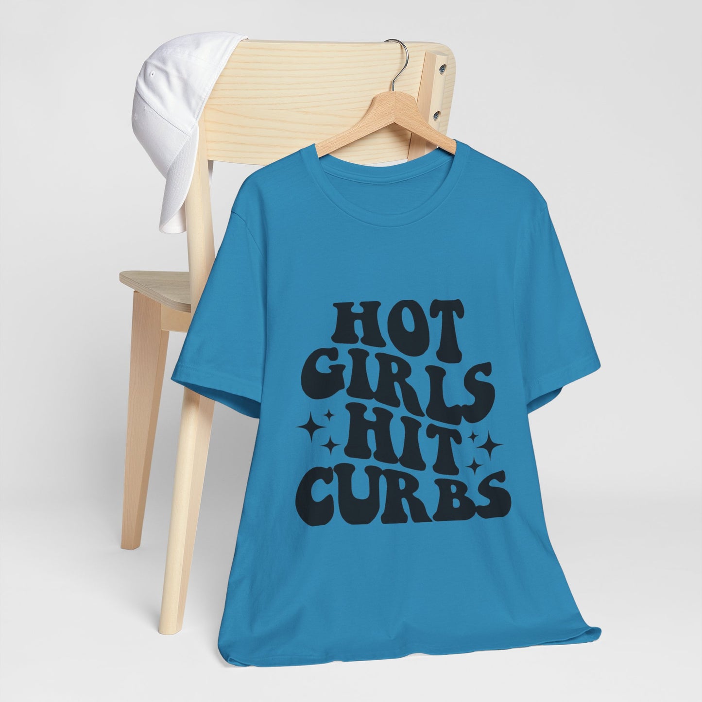 Hot Girls Hit Curbs Short Sleeve Tee