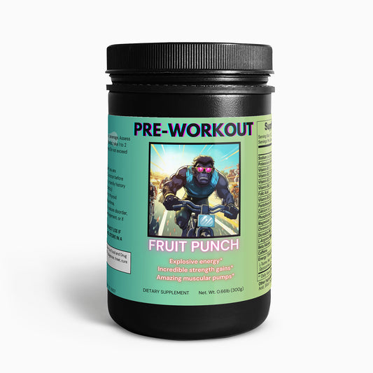 Nitric Shock Pre-Workout Powder (Fruit Punch)