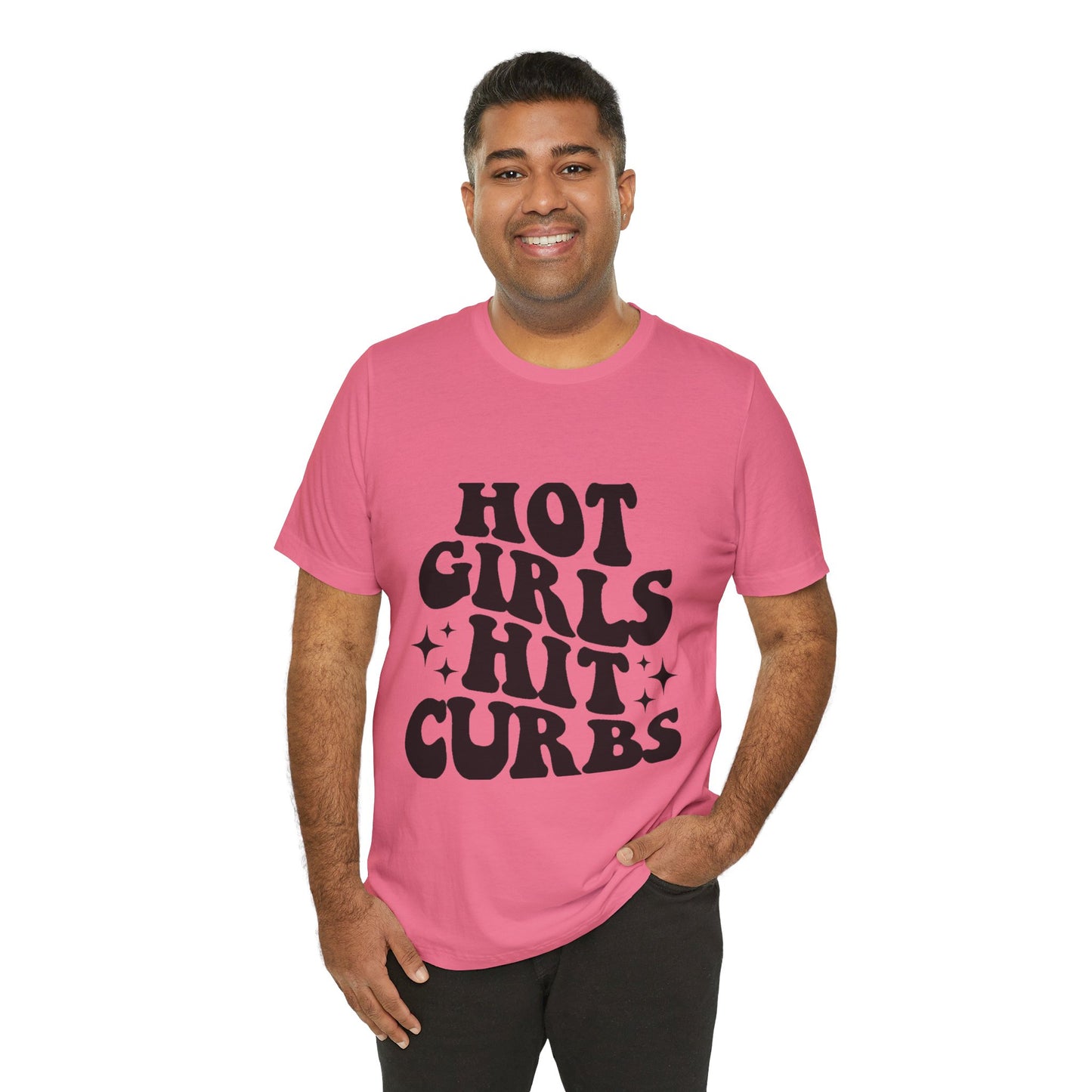 Hot Girls Hit Curbs Short Sleeve Tee