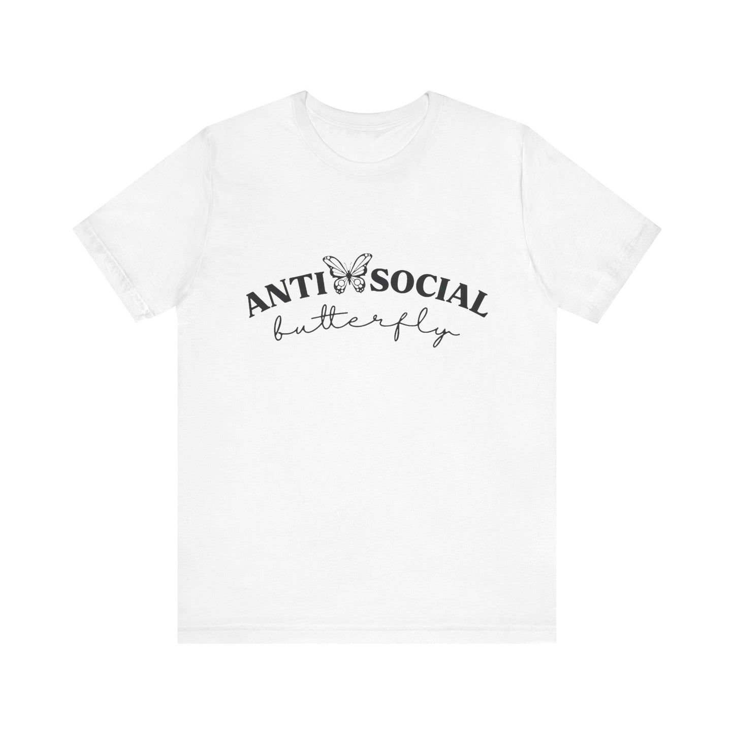 Antisocial Butterfly Short Sleeve Tee