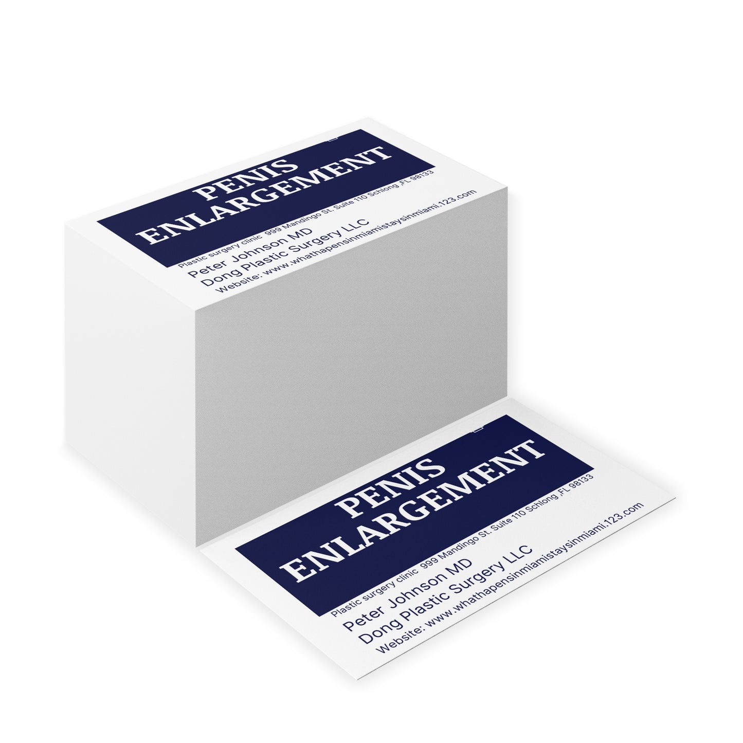 Prank Enlargement Cards