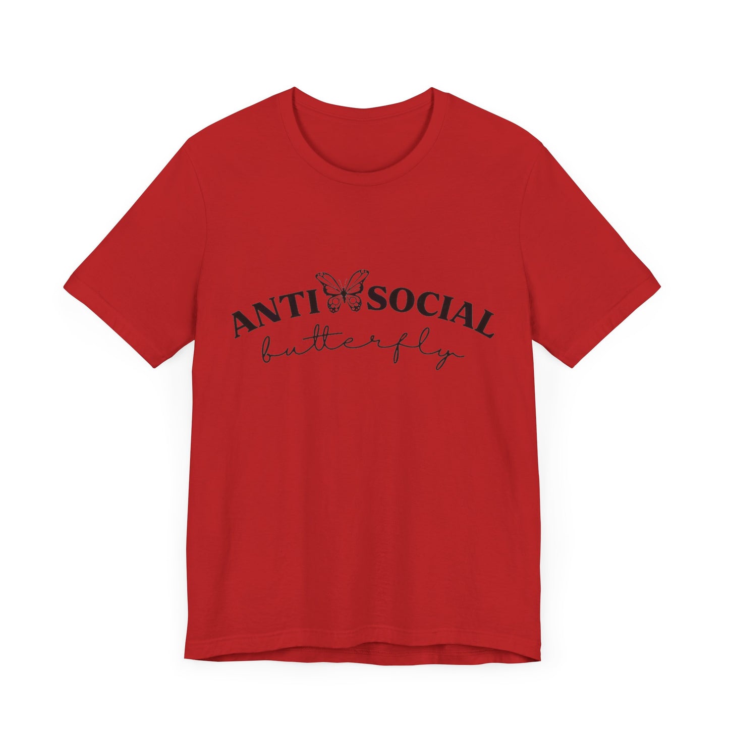 Antisocial Butterfly Short Sleeve Tee