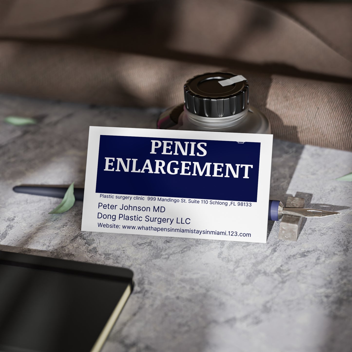 Prank Enlargement Cards