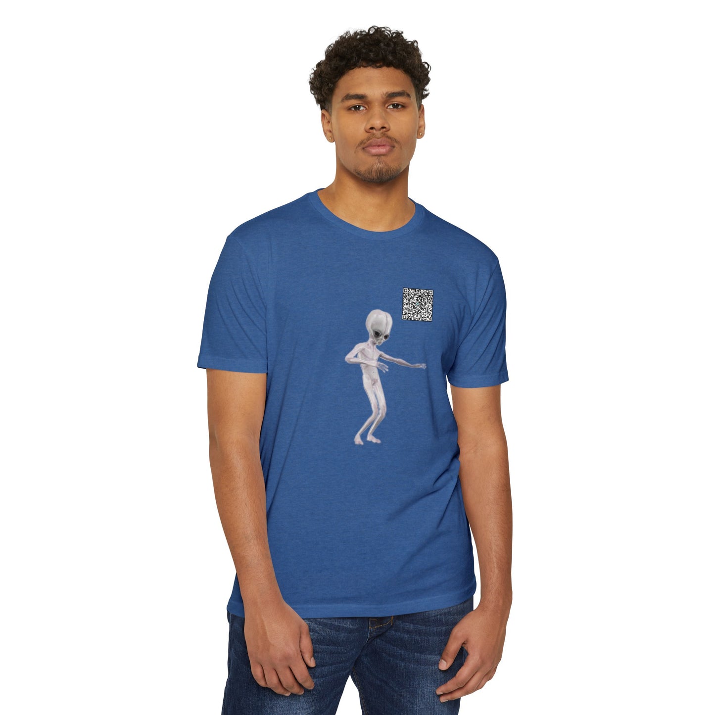 AUGMENTED REALITY ALIEN DANCING  Jersey T-shirt