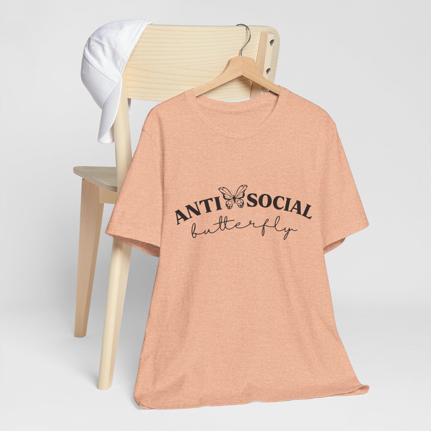 Antisocial Butterfly Short Sleeve Tee