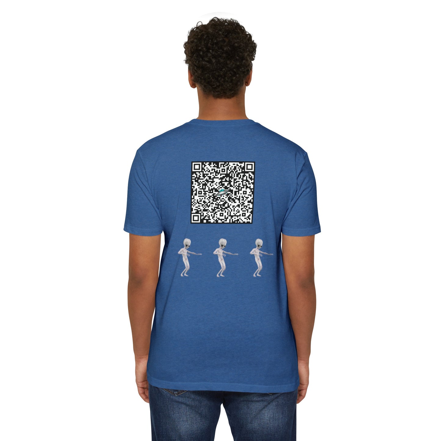 AUGMENTED REALITY ALIEN DANCING  Jersey T-shirt