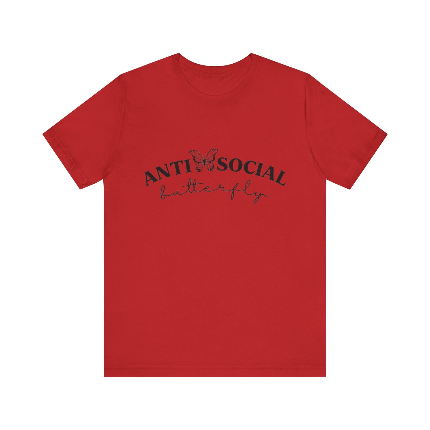 Antisocial Butterfly Short Sleeve Tee