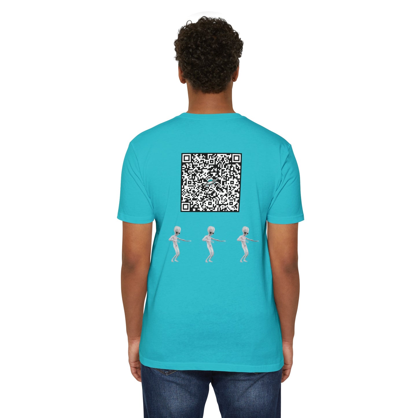 AUGMENTED REALITY ALIEN DANCING  Jersey T-shirt