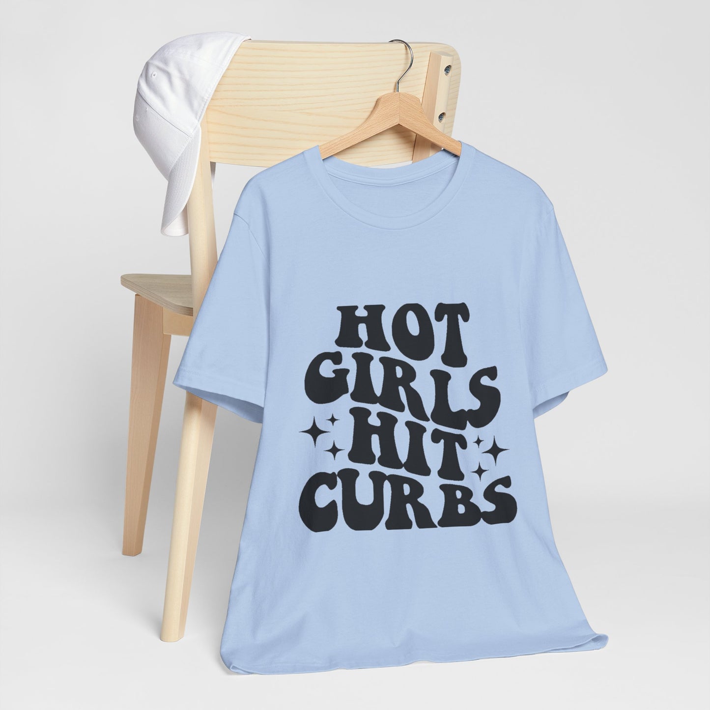 Hot Girls Hit Curbs Short Sleeve Tee