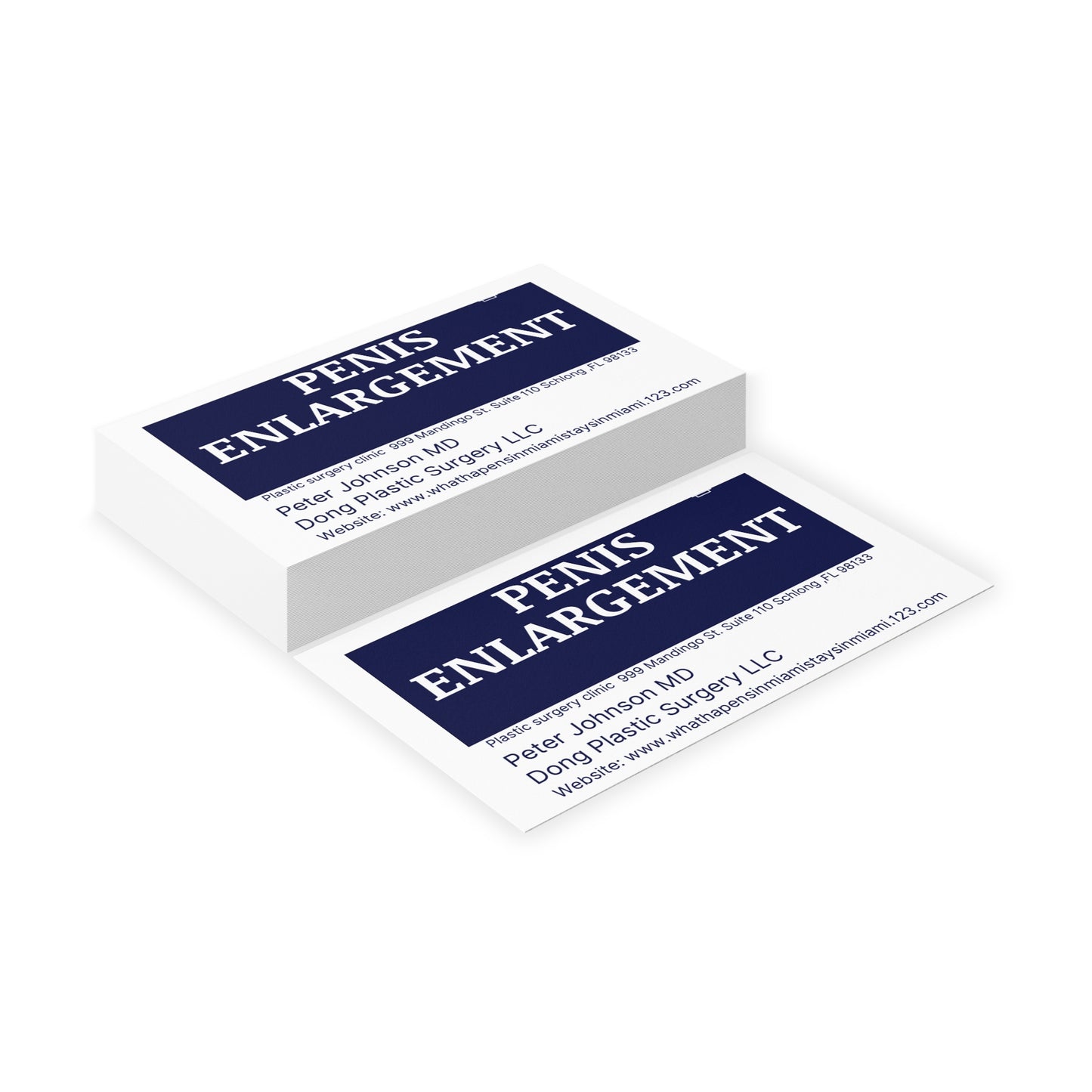 Prank Enlargement Cards