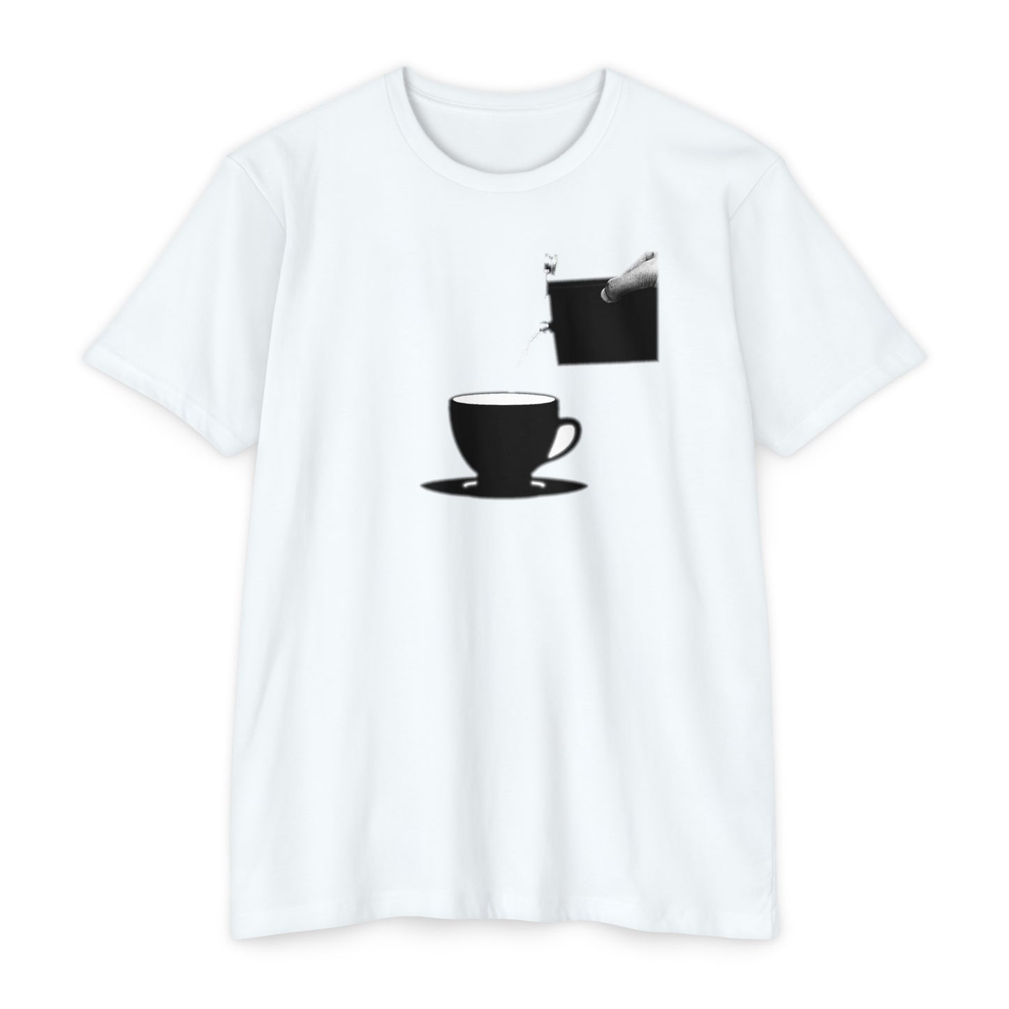 COFFEE AND WHISKEY IN MY VEINS COLORED Jersey T-shirt