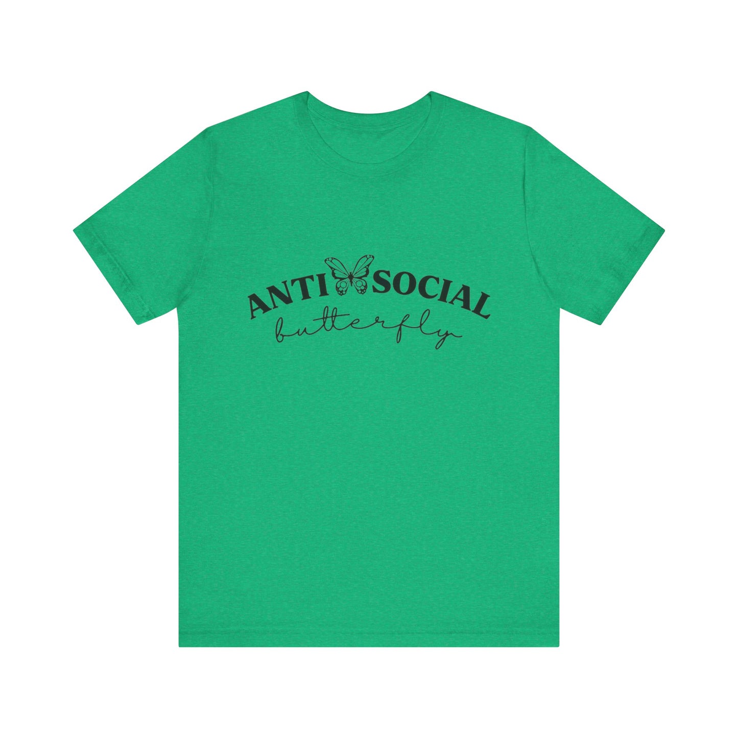 Antisocial Butterfly Short Sleeve Tee