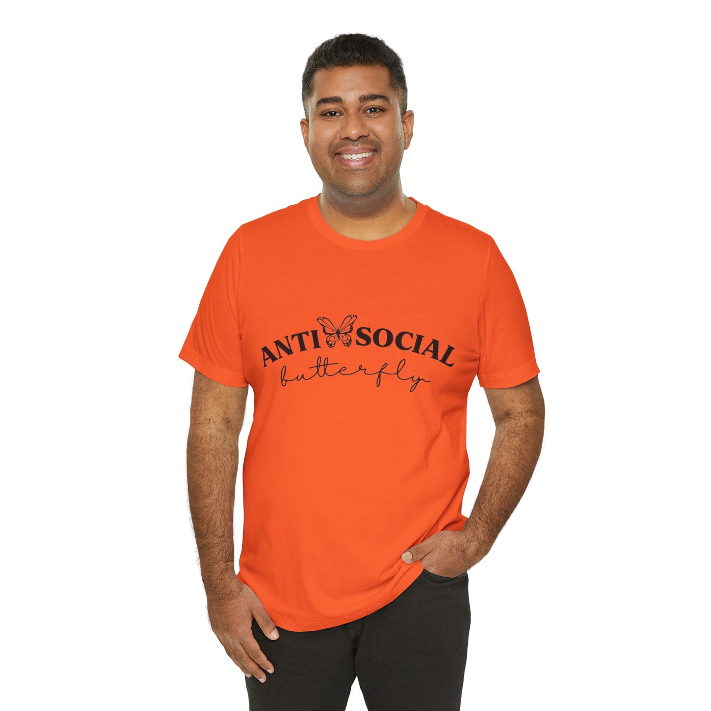 Antisocial Butterfly Short Sleeve Tee