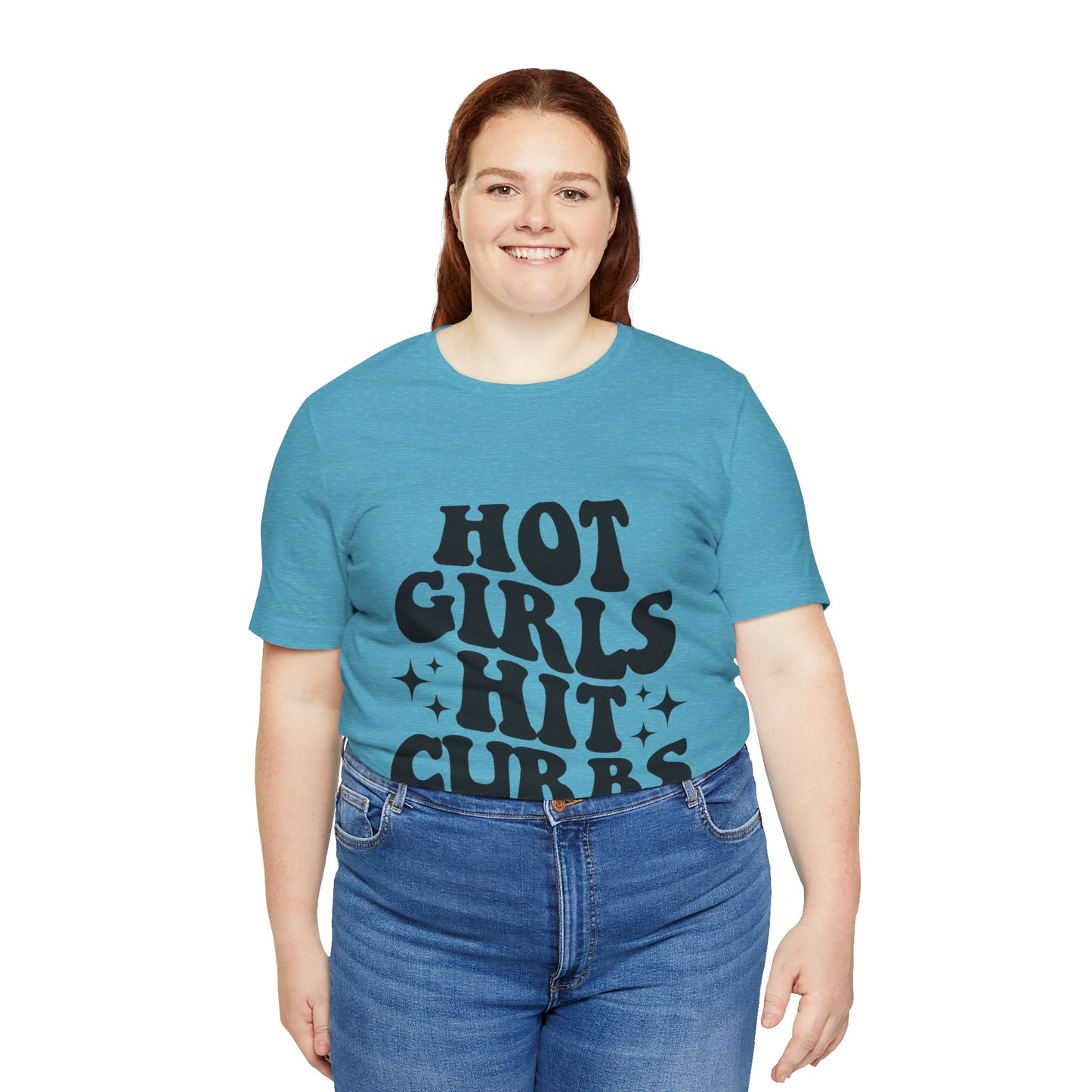 Hot Girls Hit Curbs Short Sleeve Tee