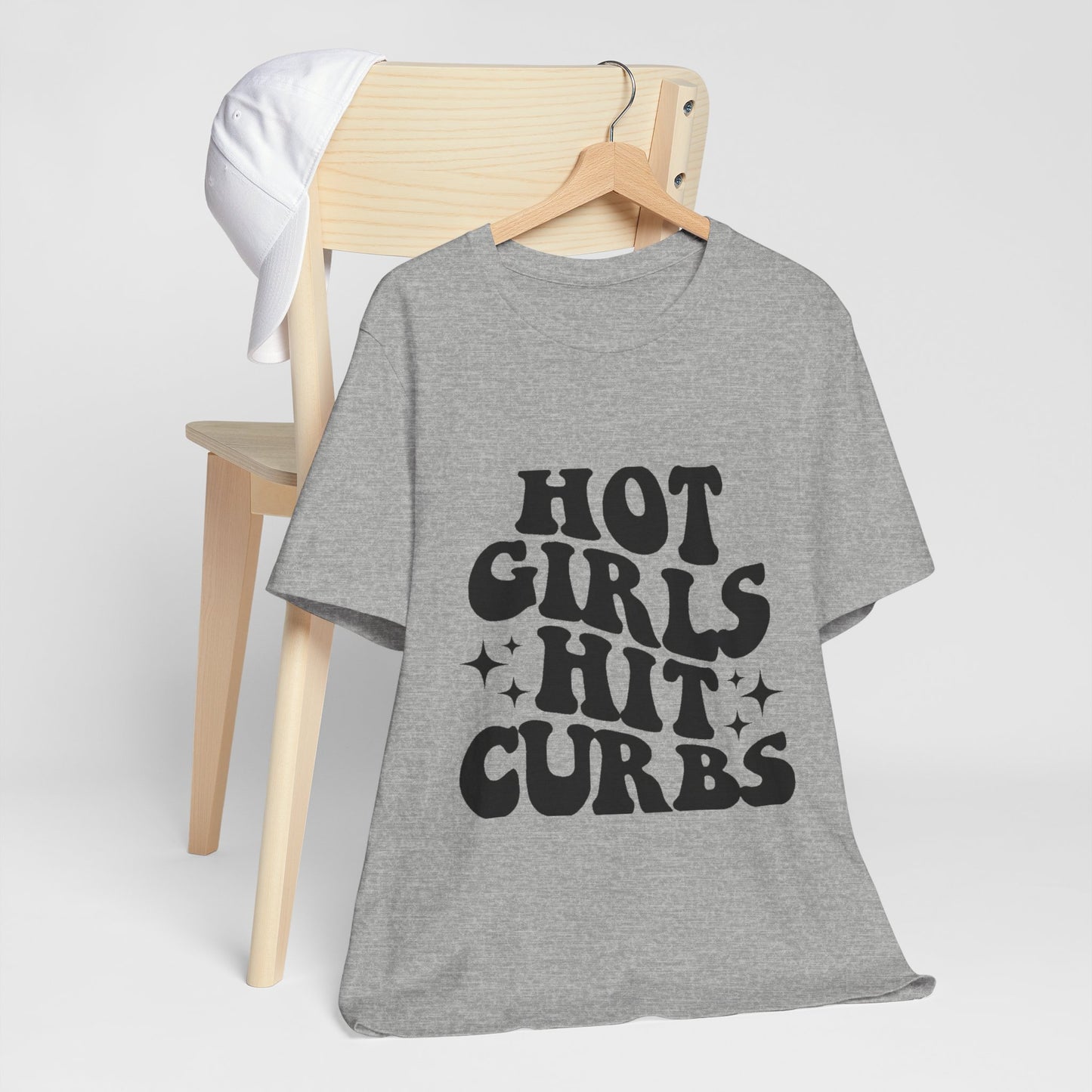 Hot Girls Hit Curbs Short Sleeve Tee