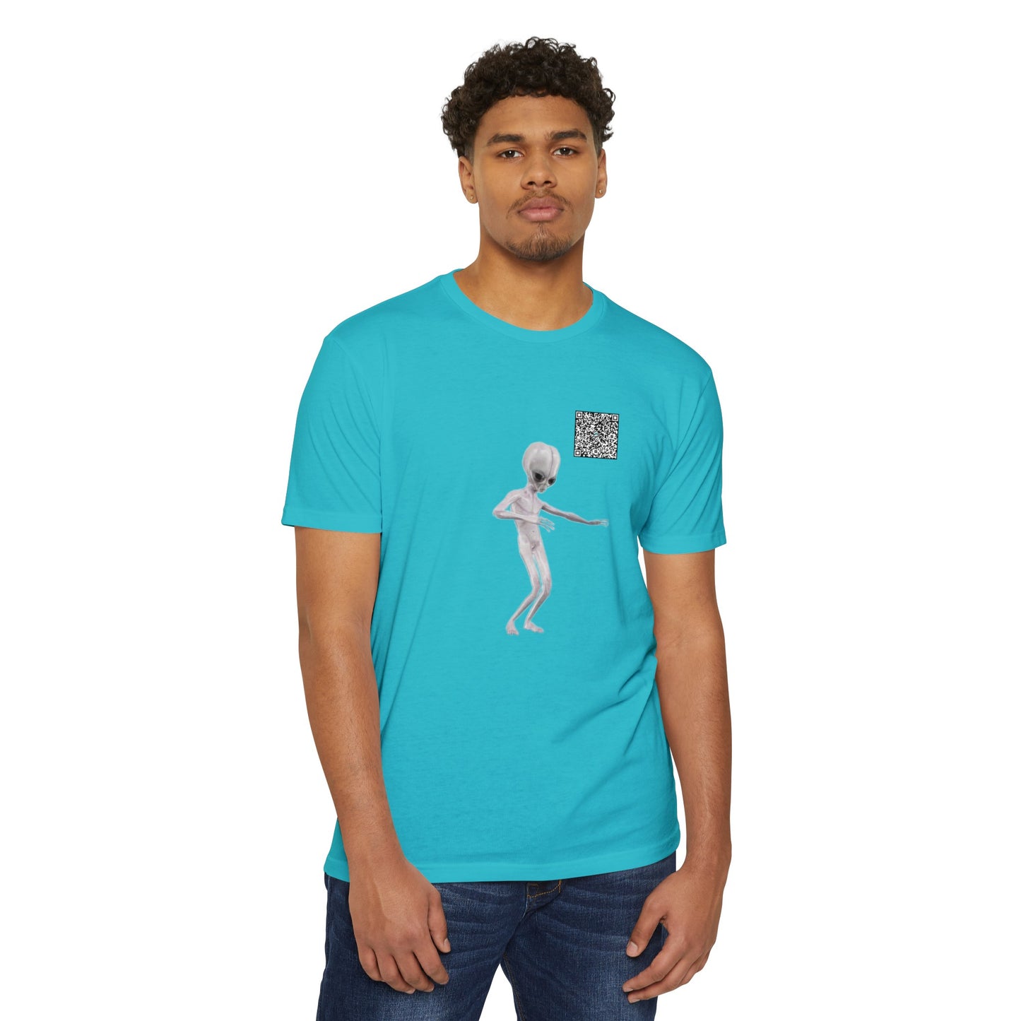 AUGMENTED REALITY ALIEN DANCING  Jersey T-shirt