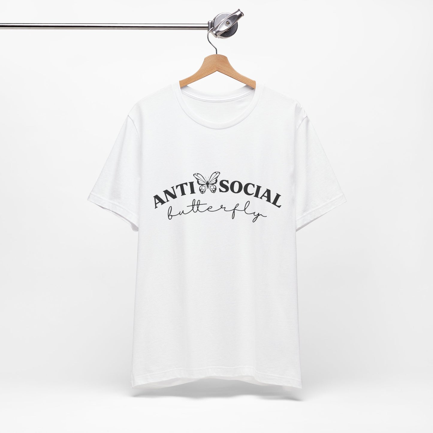 Antisocial Butterfly Short Sleeve Tee