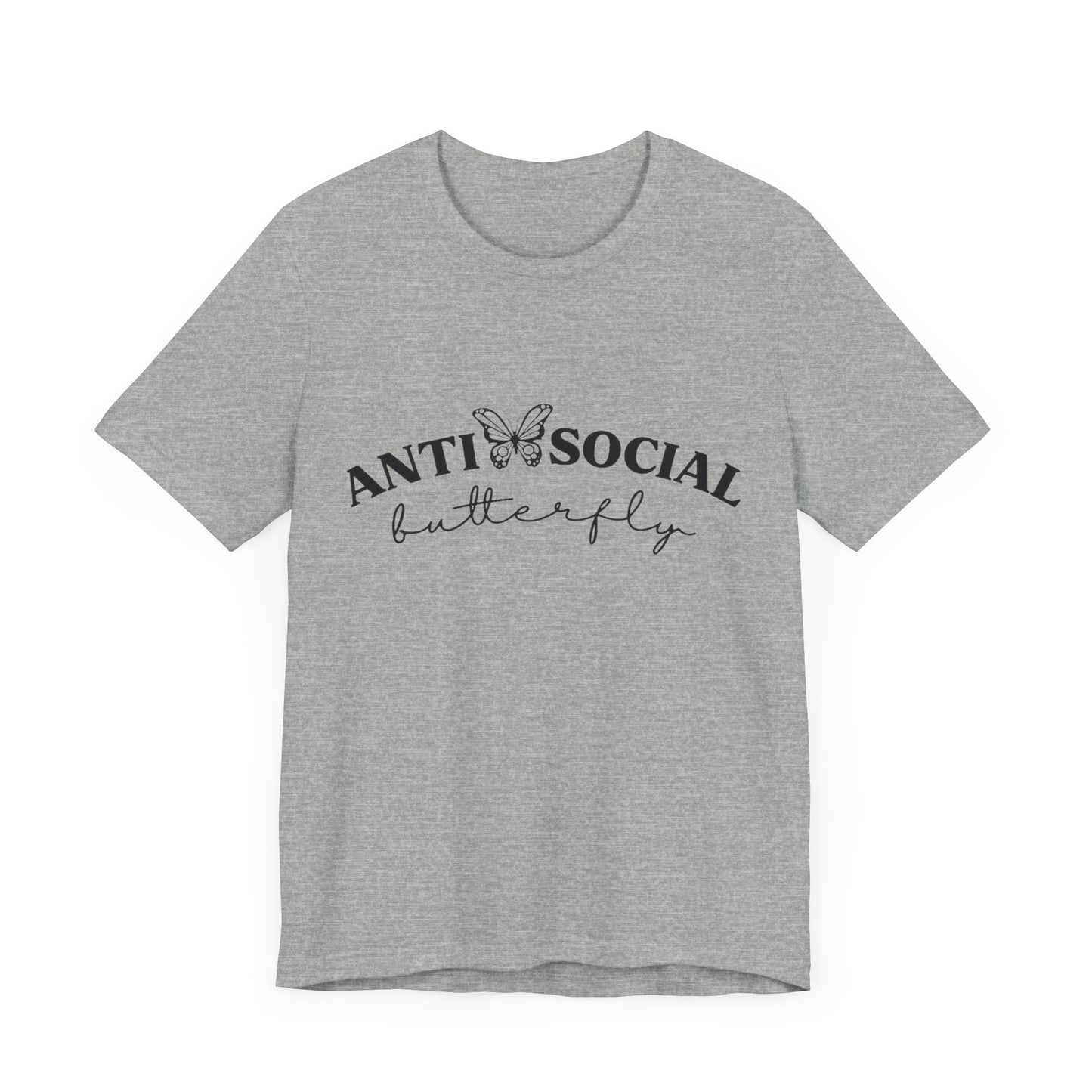 Antisocial Butterfly Short Sleeve Tee