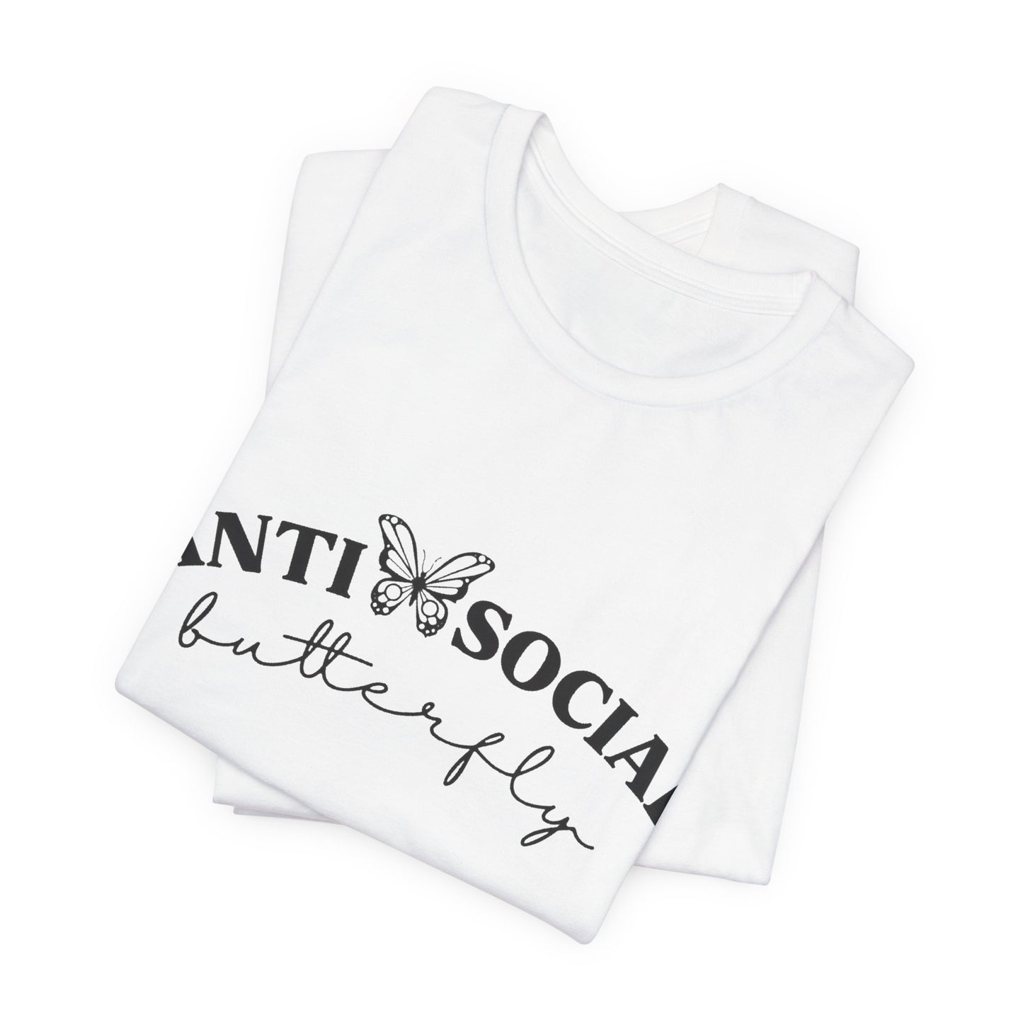 Antisocial Butterfly Short Sleeve Tee