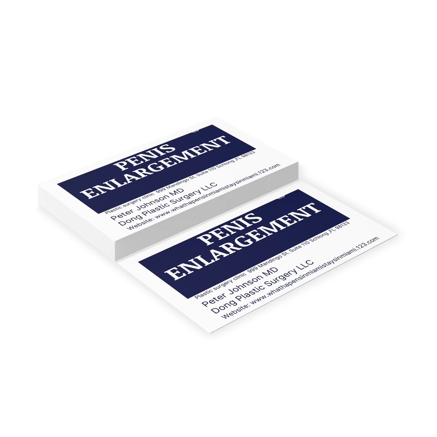 Prank Enlargement Cards