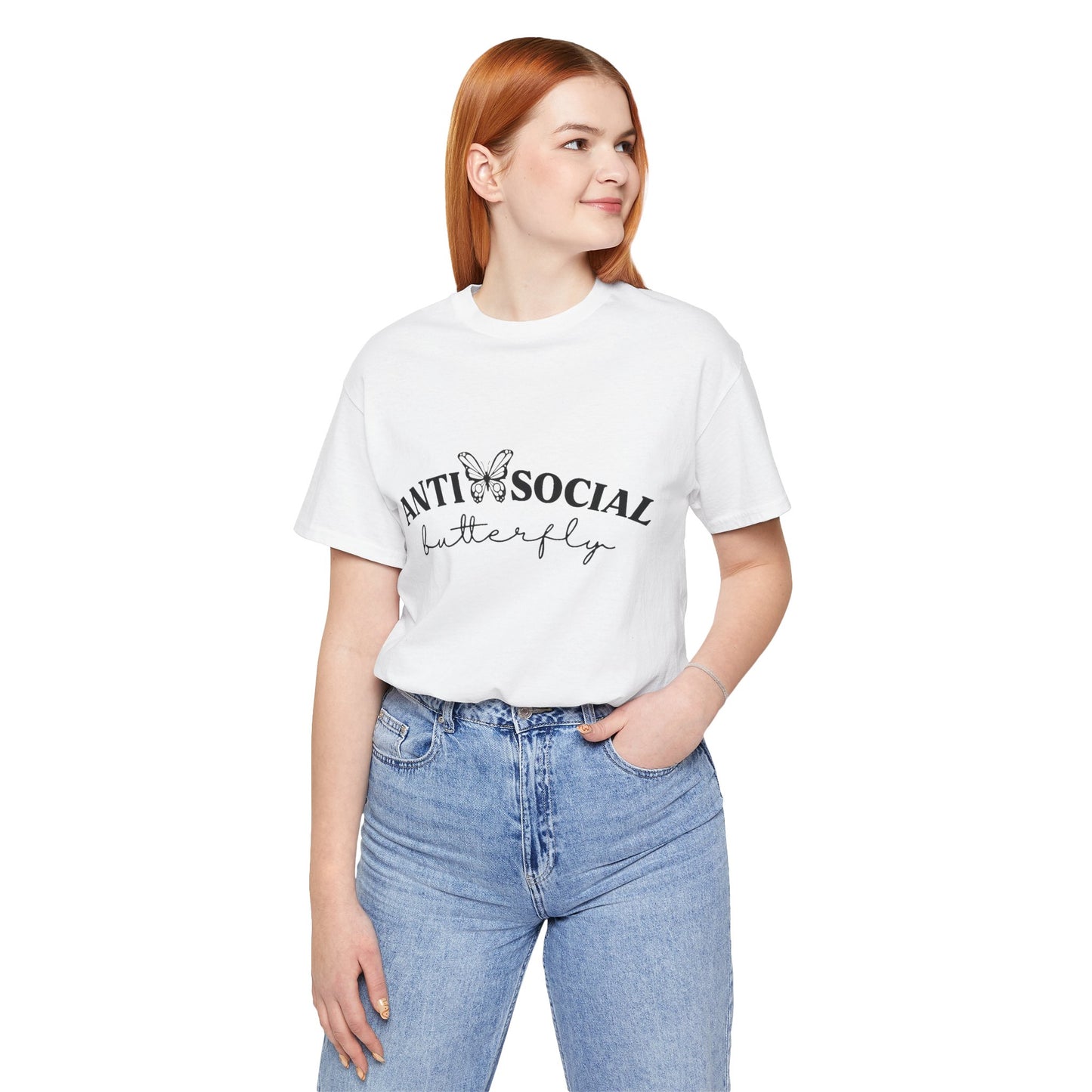 Antisocial Butterfly Short Sleeve Tee