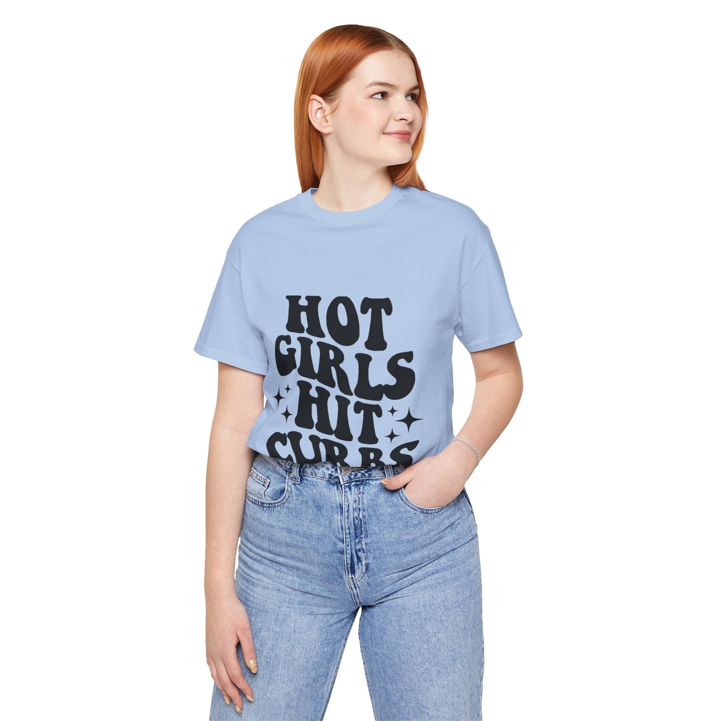 Hot Girls Hit Curbs Short Sleeve Tee