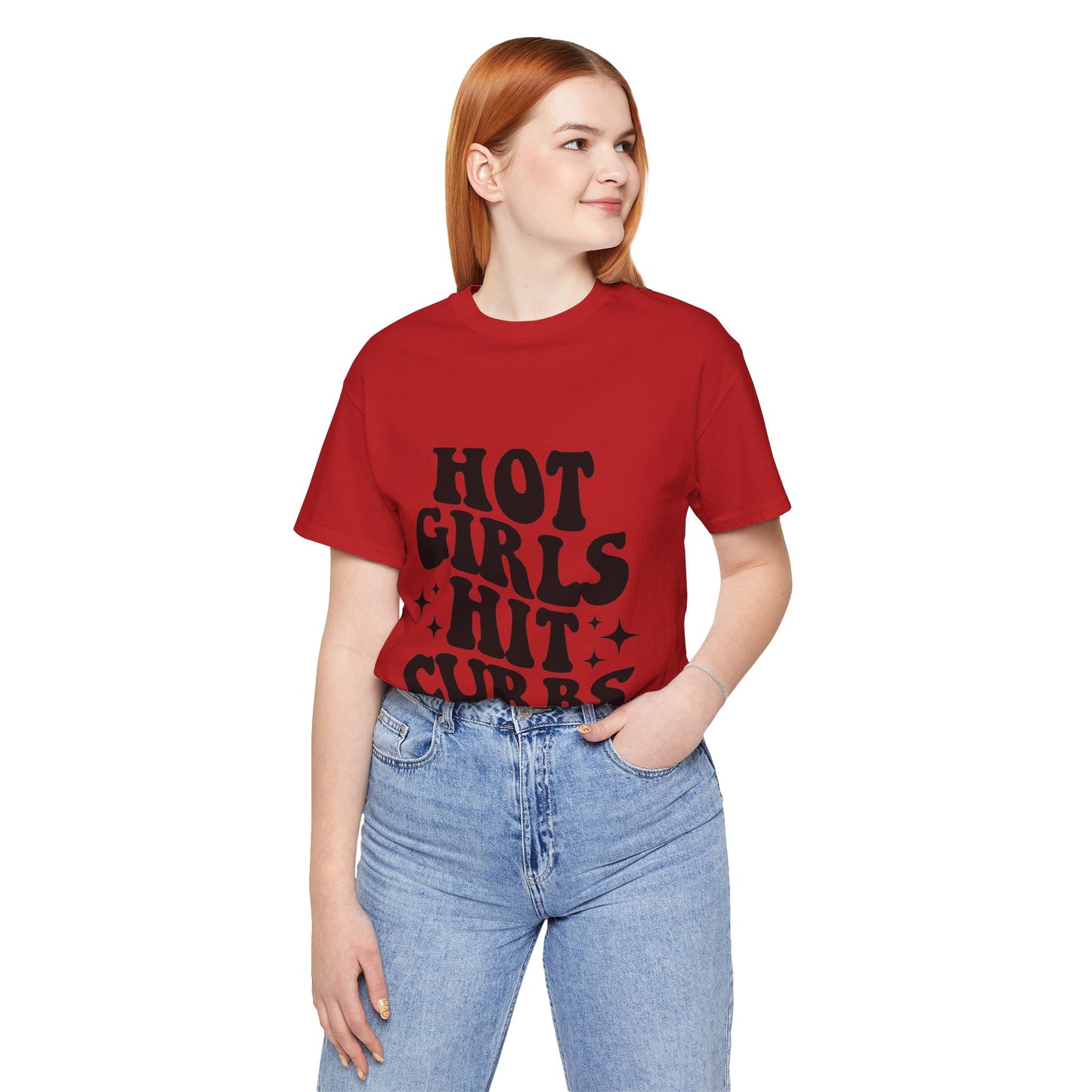 Hot Girls Hit Curbs Short Sleeve Tee