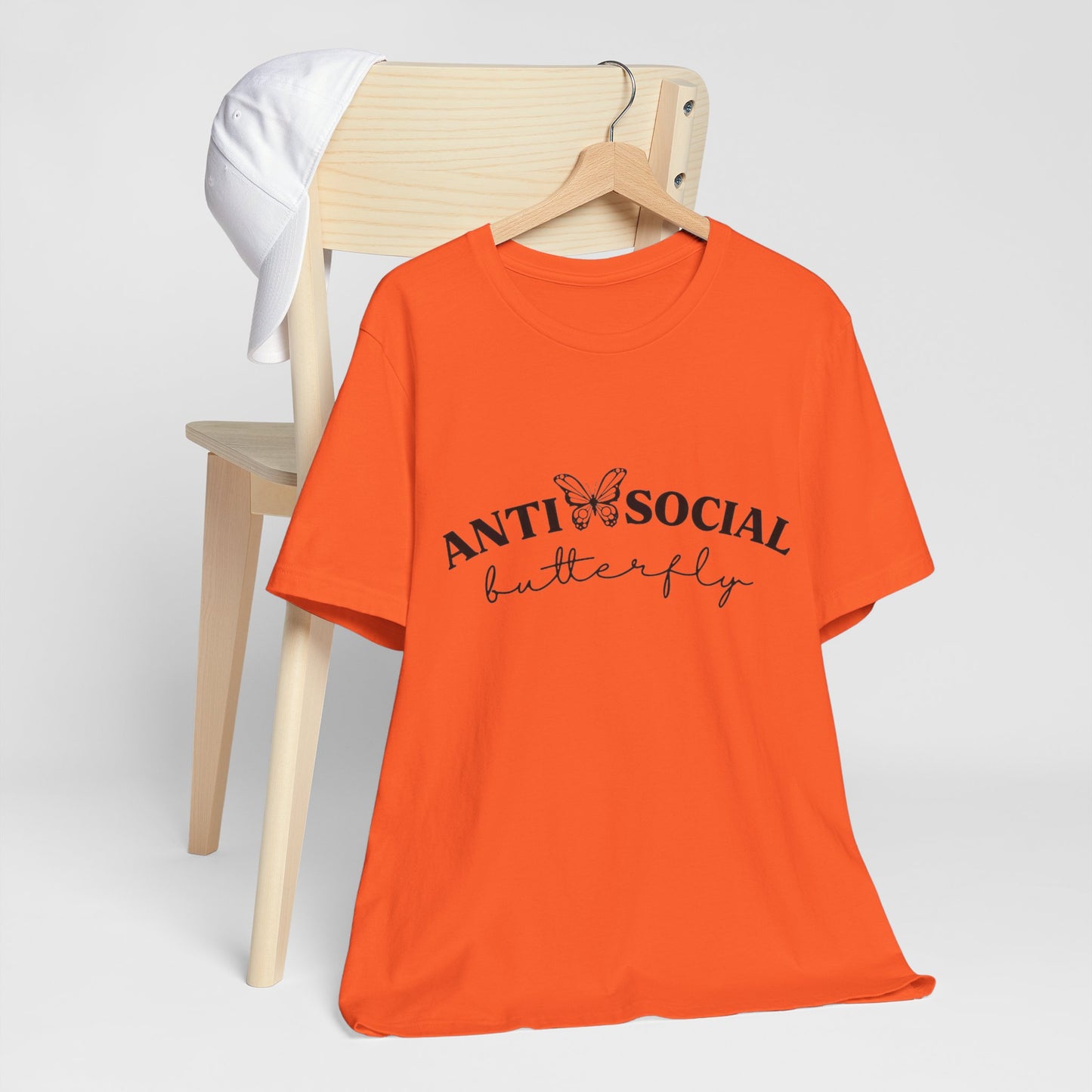 Antisocial Butterfly Short Sleeve Tee