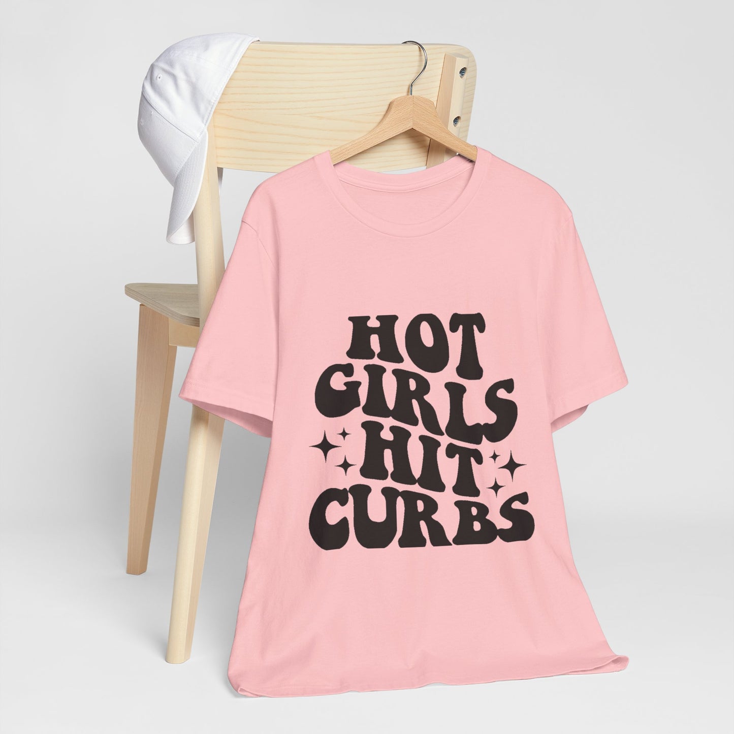 Hot Girls Hit Curbs Short Sleeve Tee