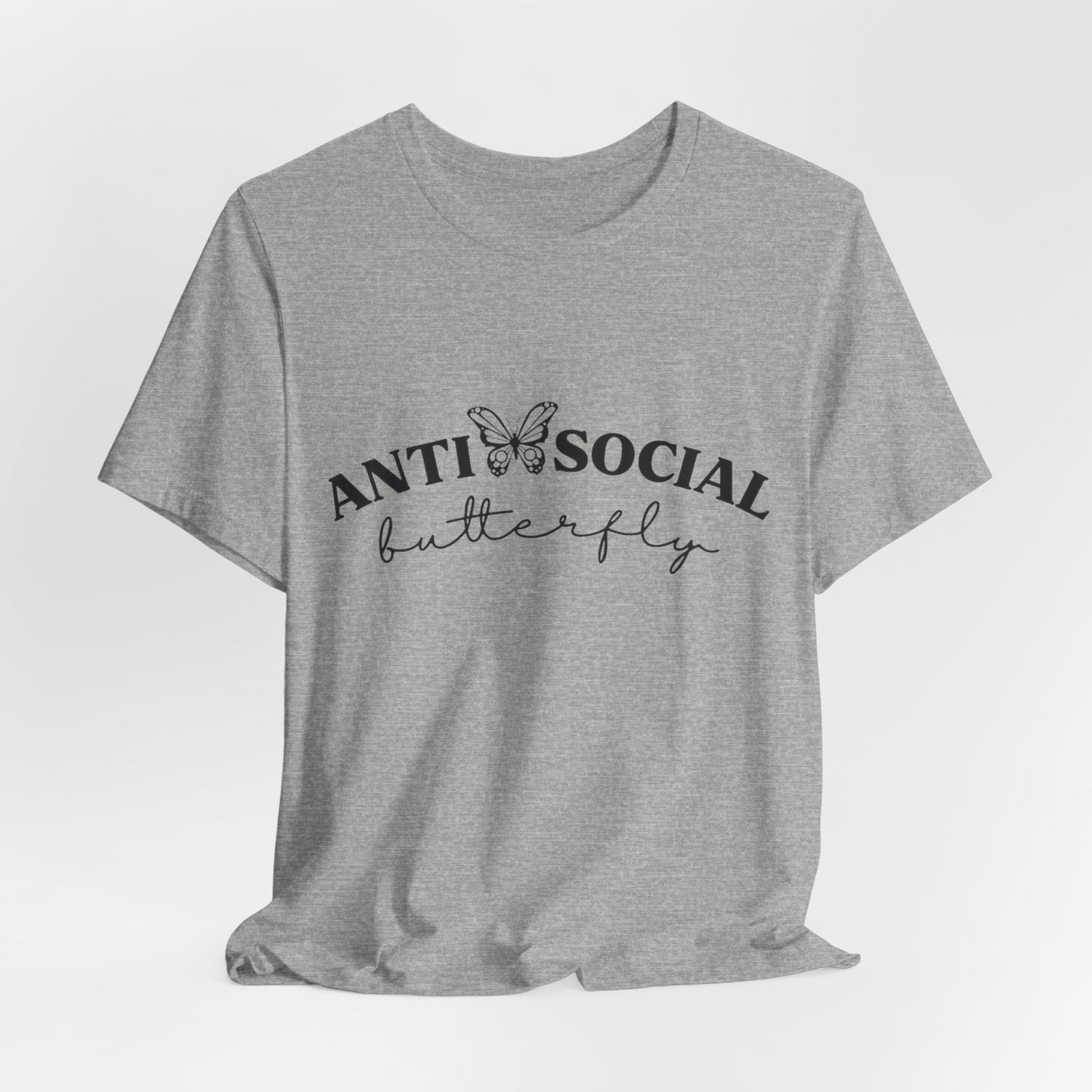 Antisocial Butterfly Short Sleeve Tee