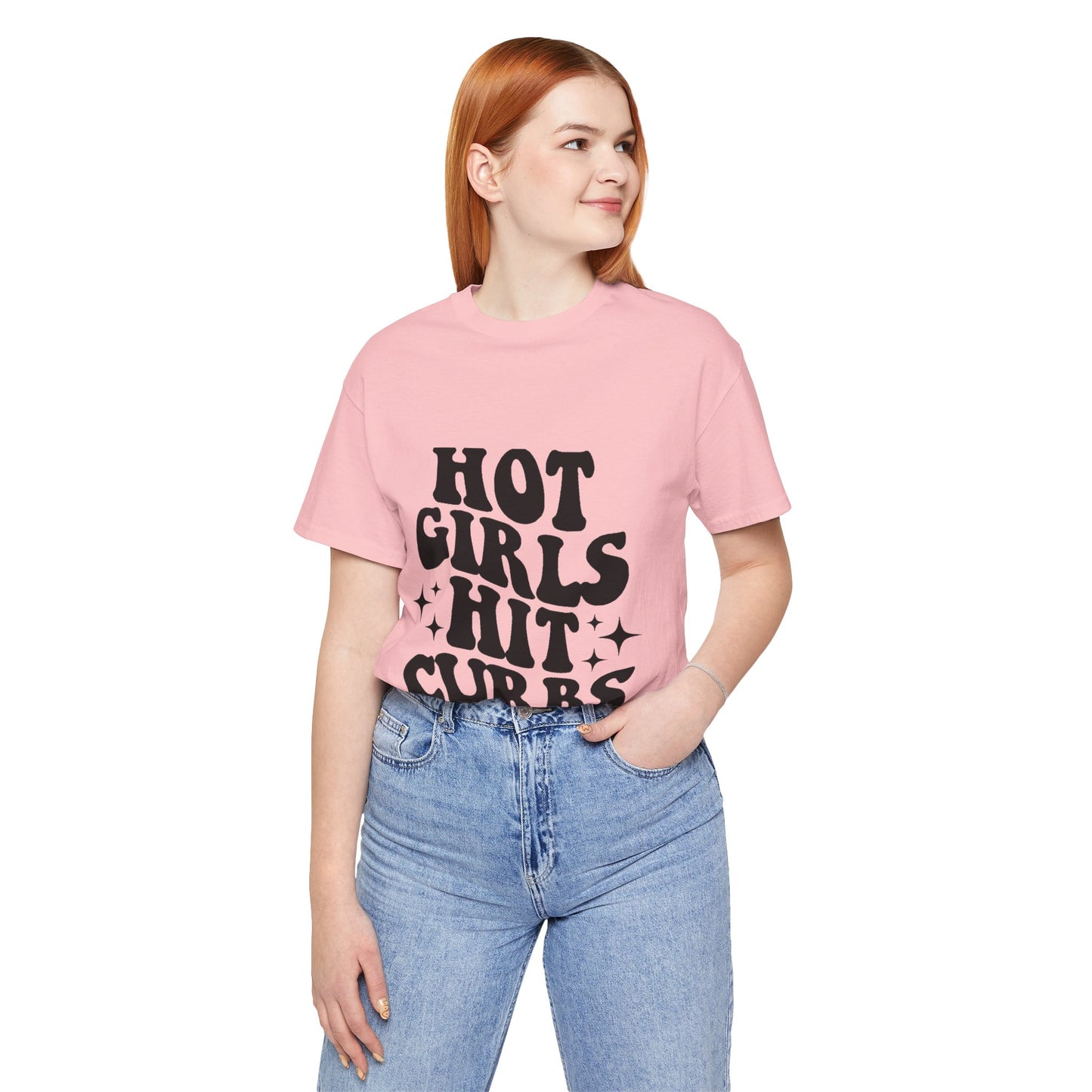 Hot Girls Hit Curbs Short Sleeve Tee