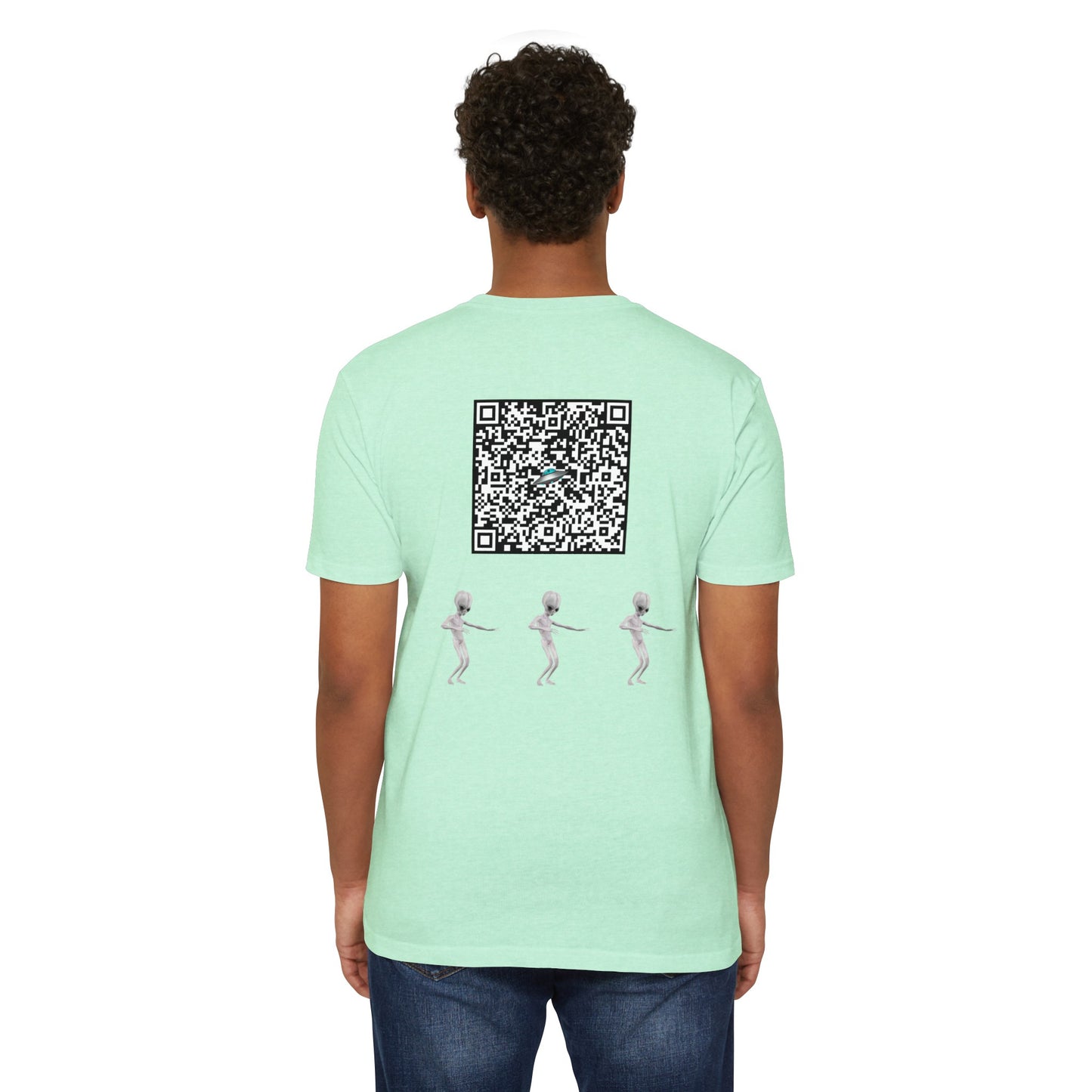 AUGMENTED REALITY ALIEN DANCING  Jersey T-shirt