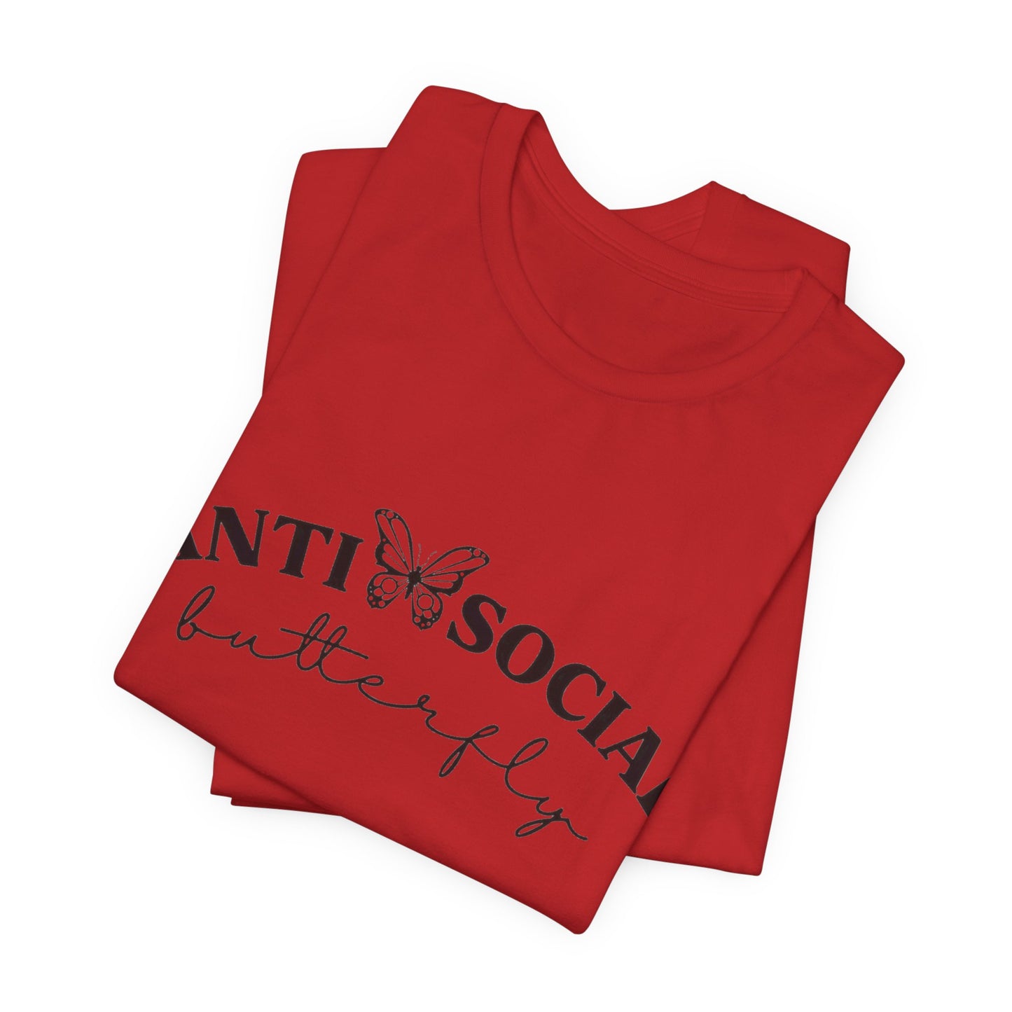 Antisocial Butterfly Short Sleeve Tee