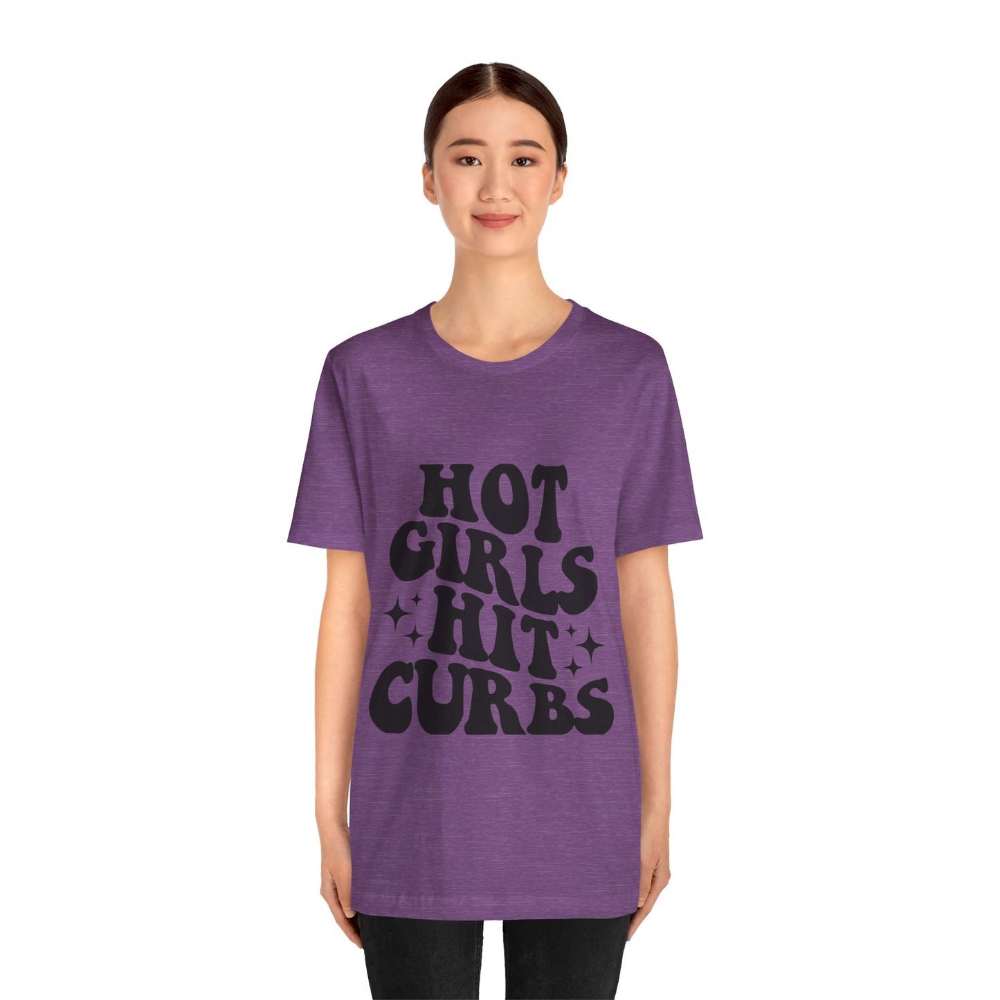 Hot Girls Hit Curbs Short Sleeve Tee