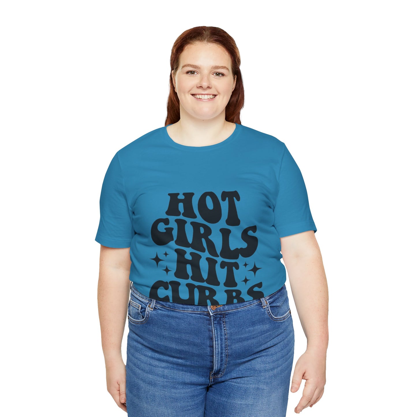 Hot Girls Hit Curbs Short Sleeve Tee