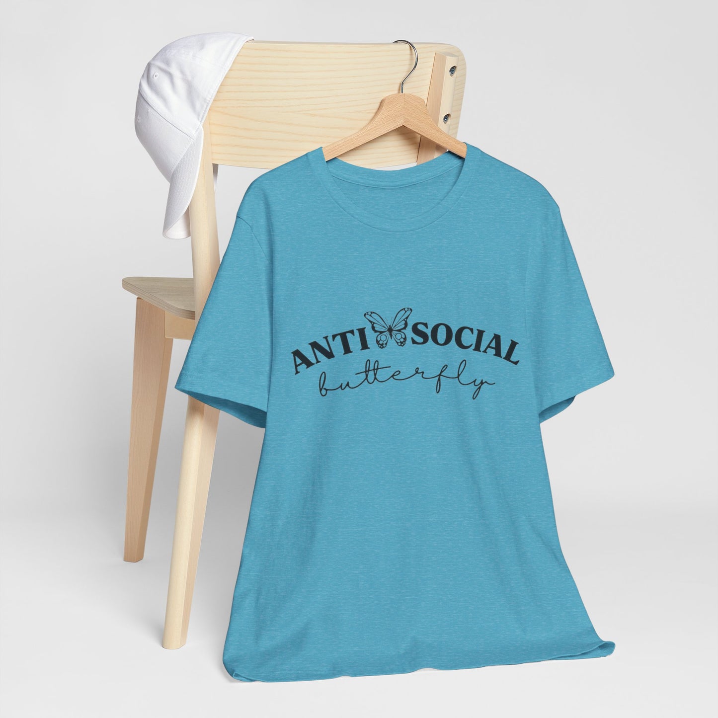 Antisocial Butterfly Short Sleeve Tee