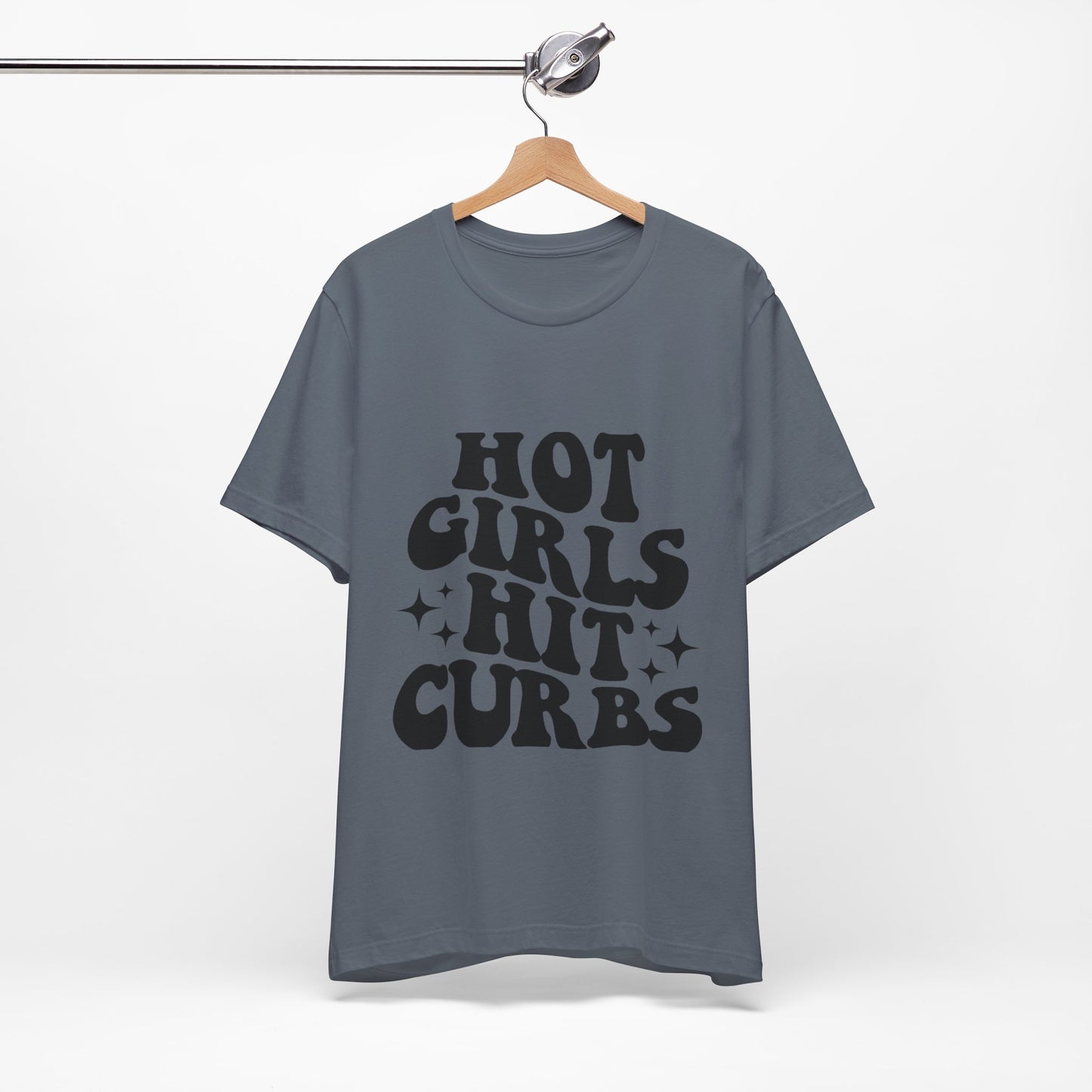 Hot Girls Hit Curbs Short Sleeve Tee