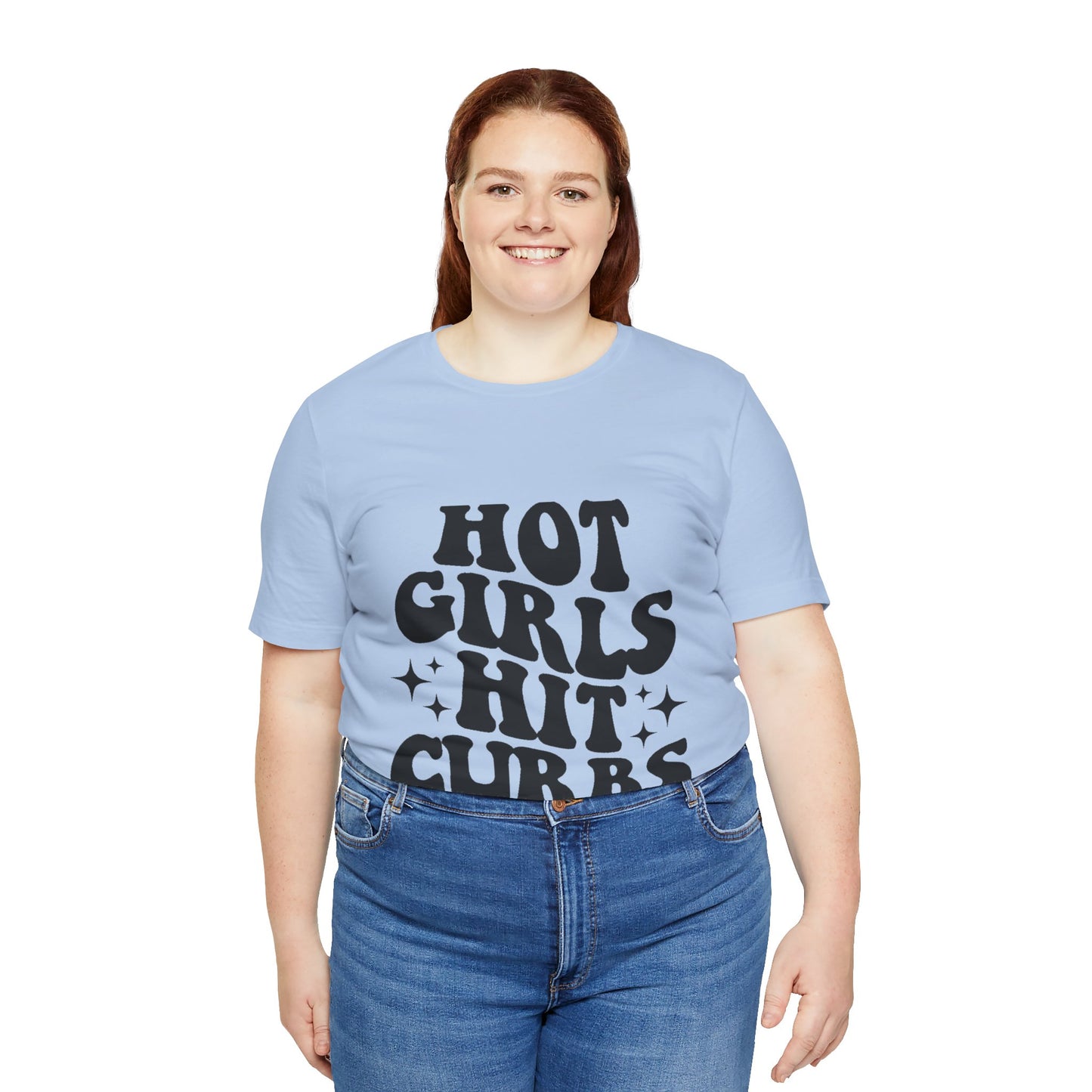 Hot Girls Hit Curbs Short Sleeve Tee