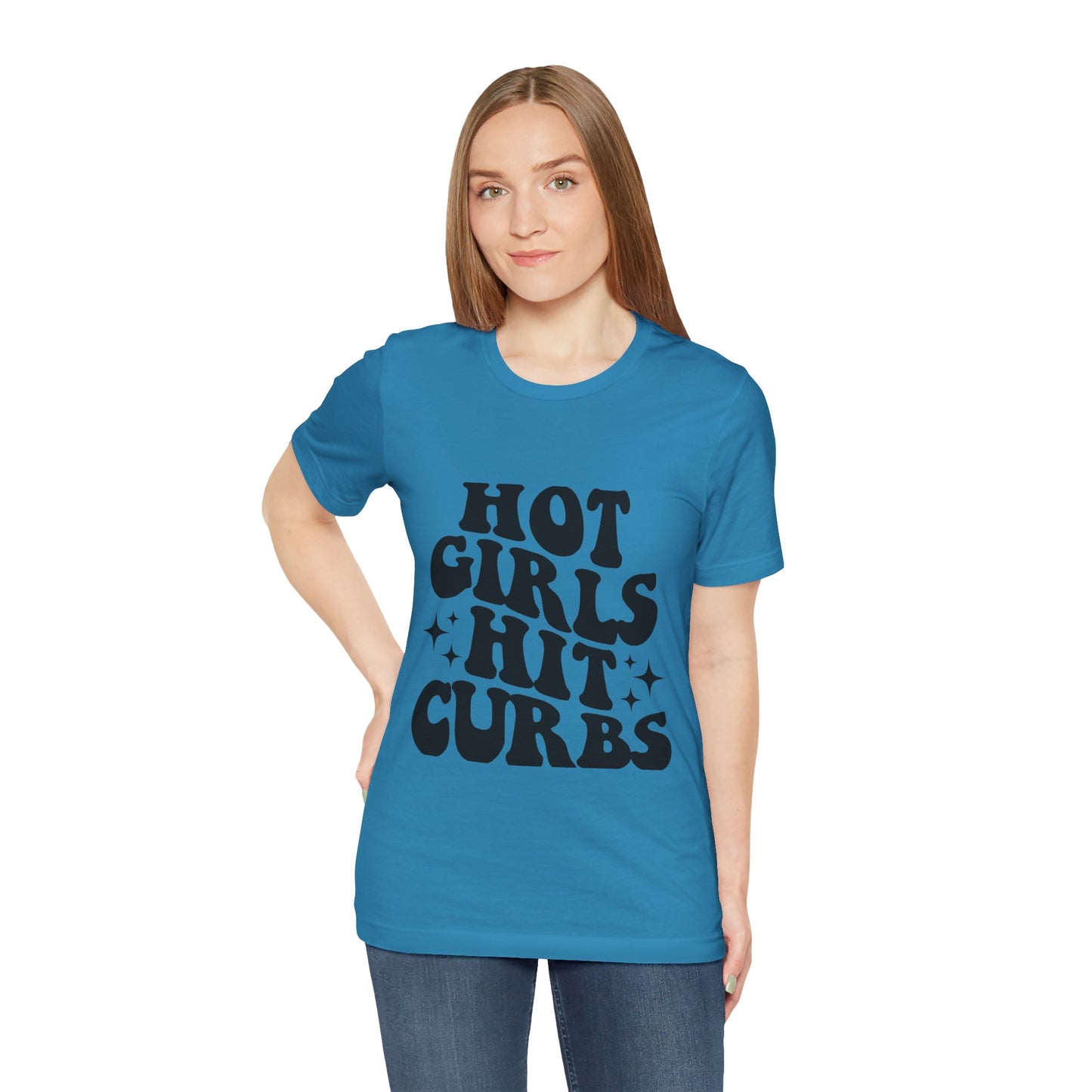 Hot Girls Hit Curbs Short Sleeve Tee