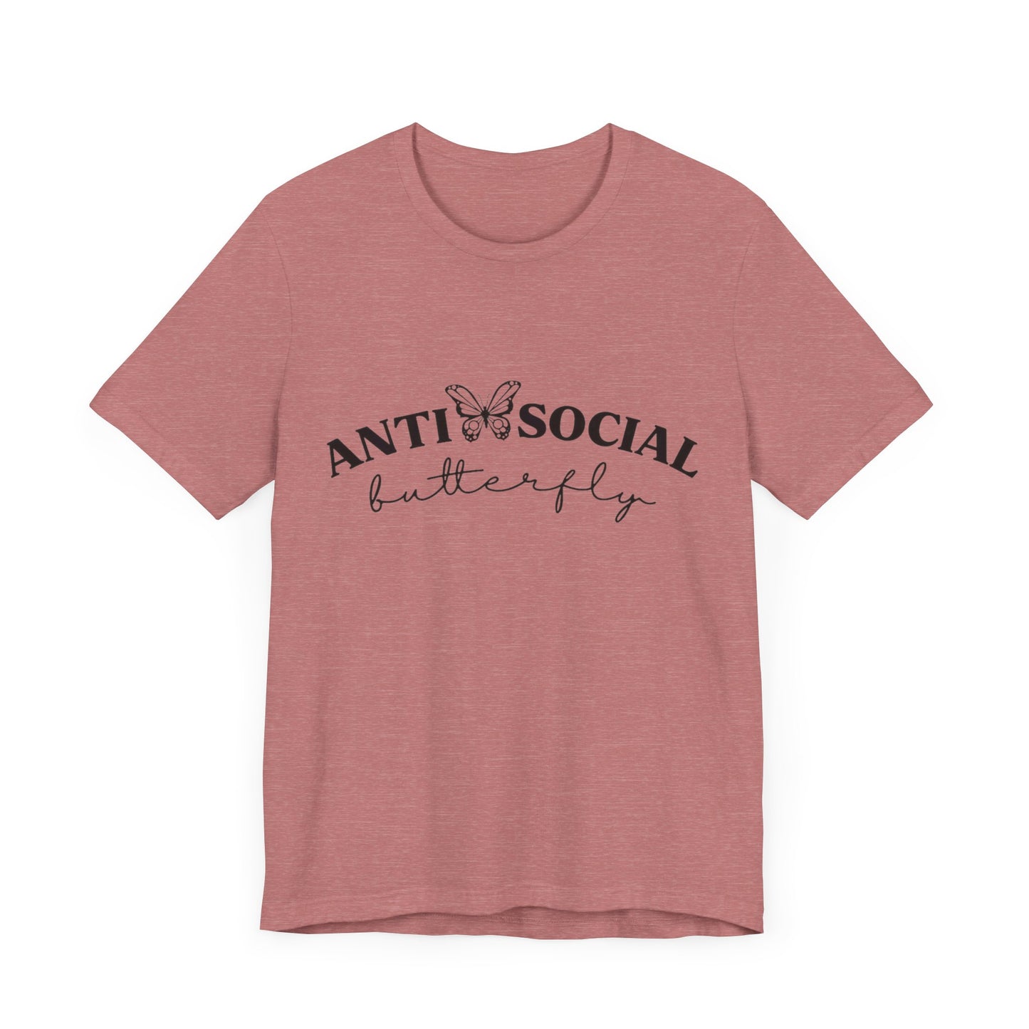 Antisocial Butterfly Short Sleeve Tee