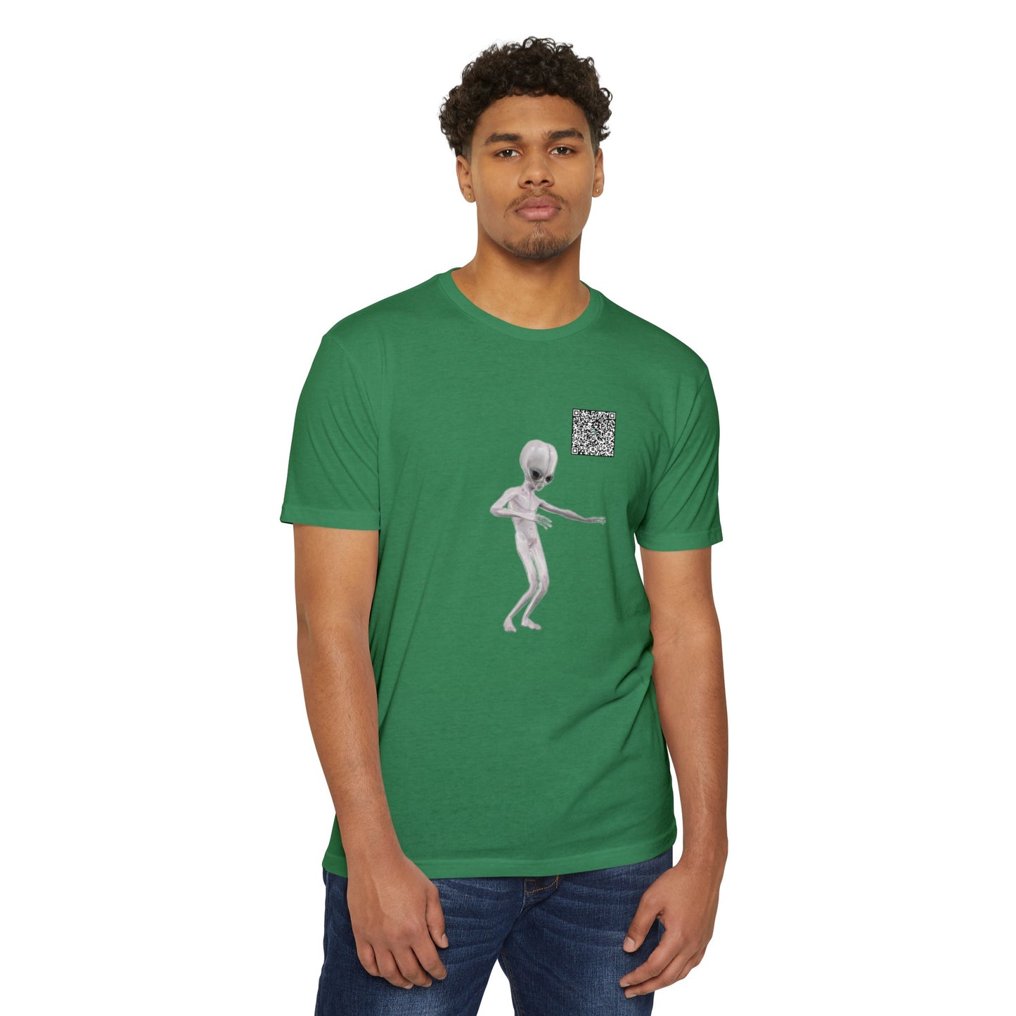 AUGMENTED REALITY ALIEN DANCING  Jersey T-shirt