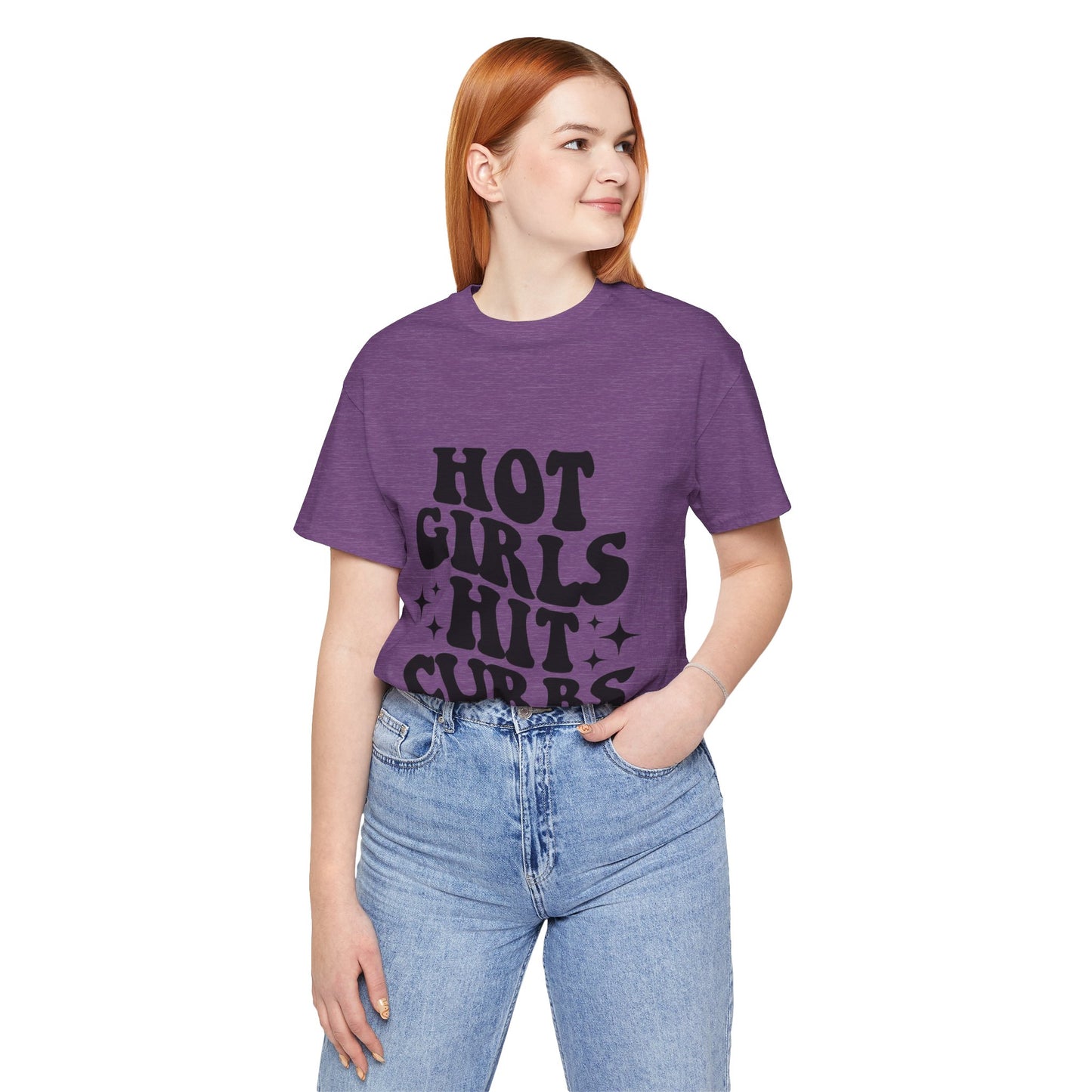 Hot Girls Hit Curbs Short Sleeve Tee