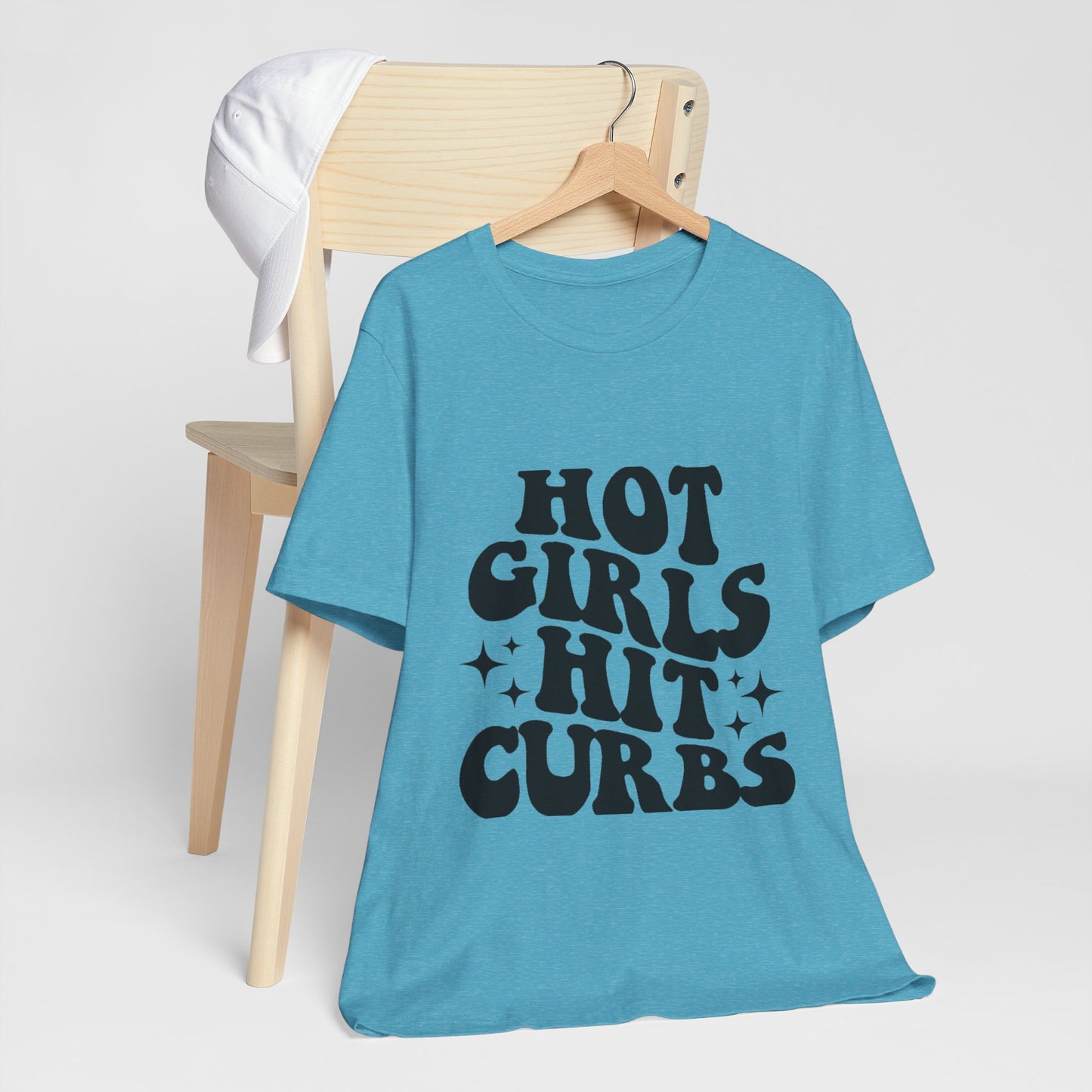 Hot Girls Hit Curbs Short Sleeve Tee