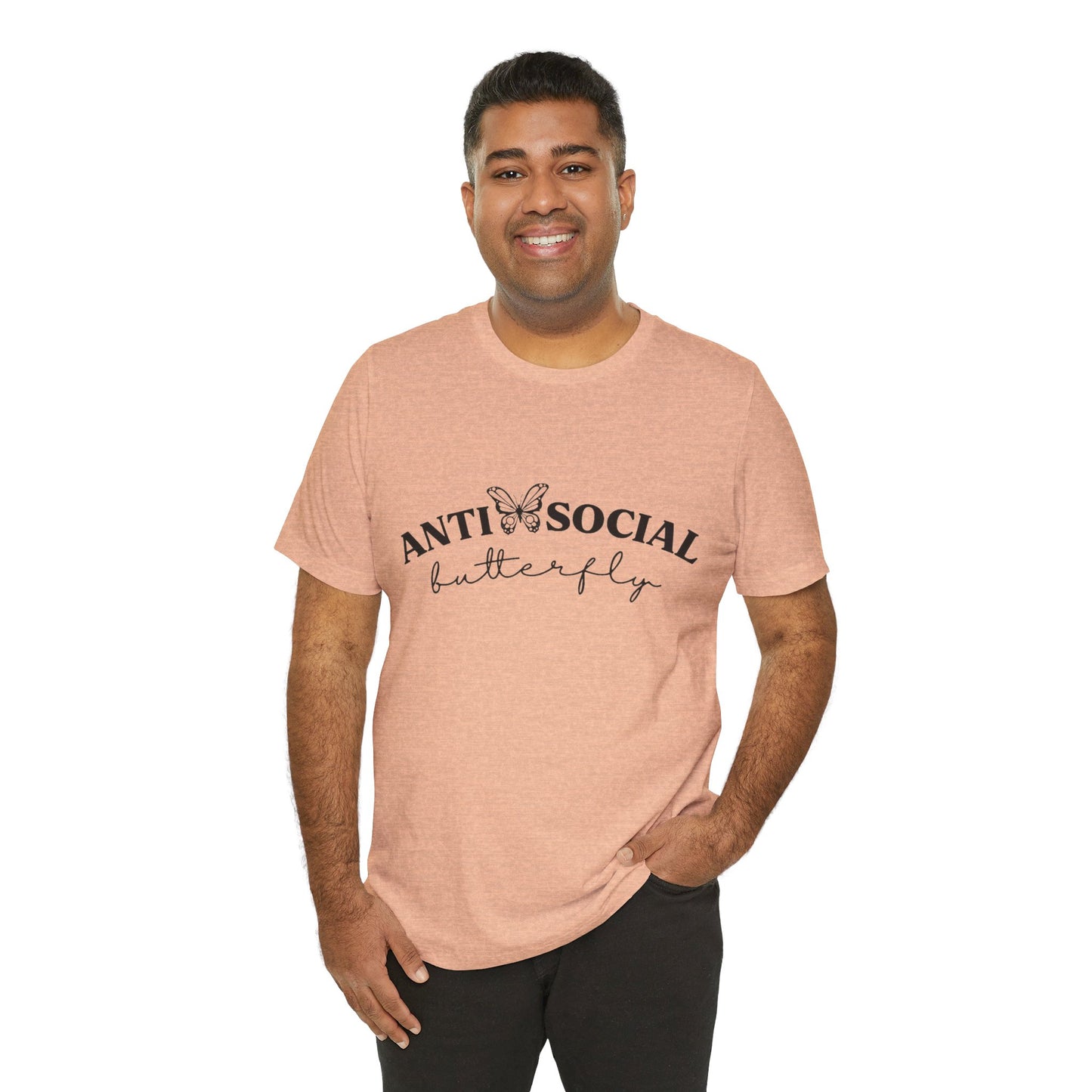 Antisocial Butterfly Short Sleeve Tee