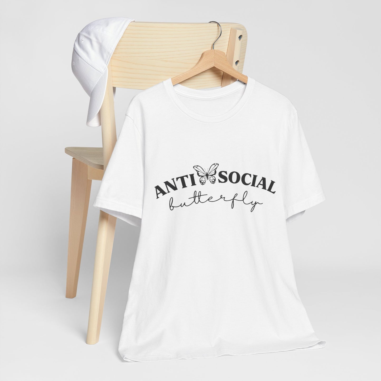 Antisocial Butterfly Short Sleeve Tee