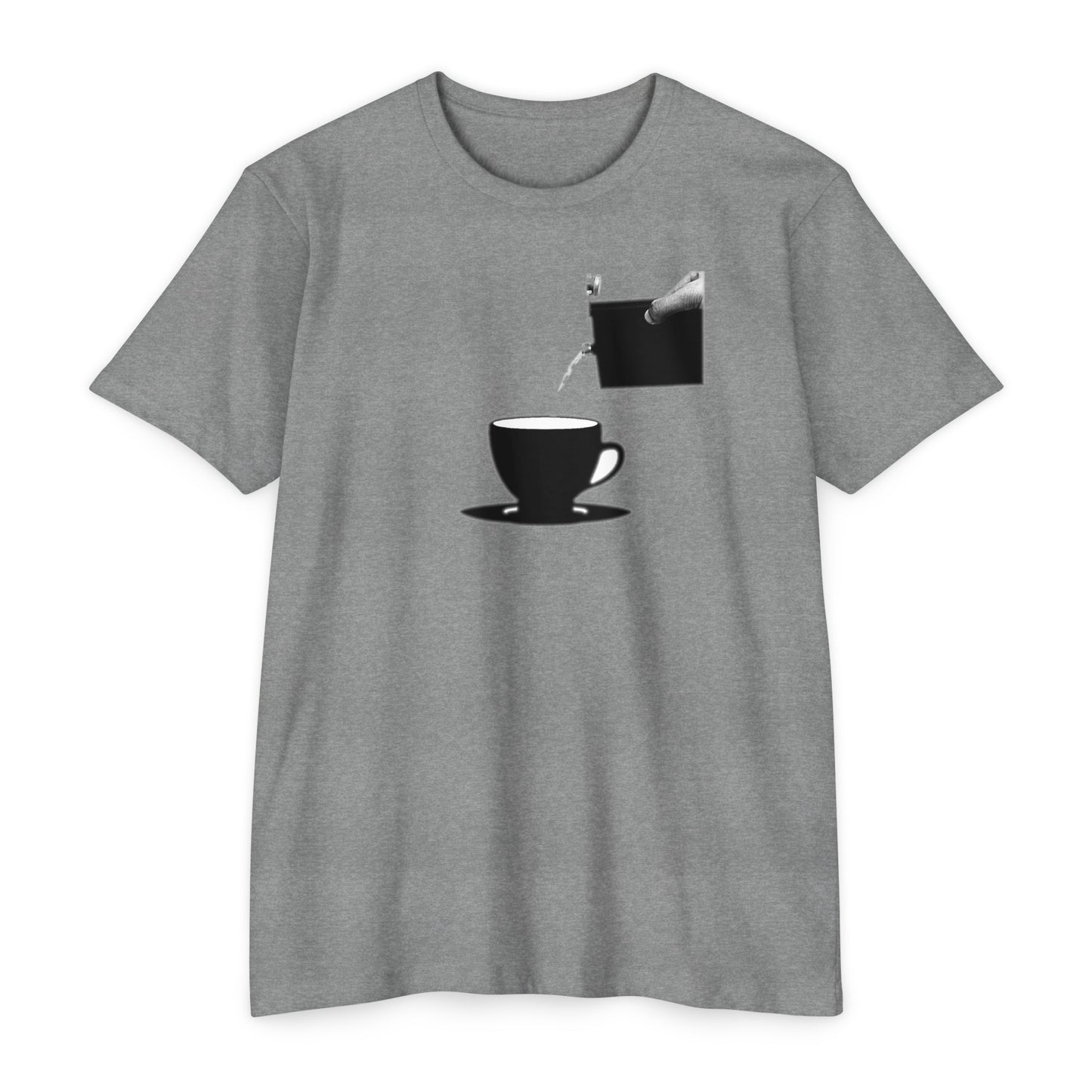 COFFEE AND WHISKEY IN MY VEINS Jersey T-shirt