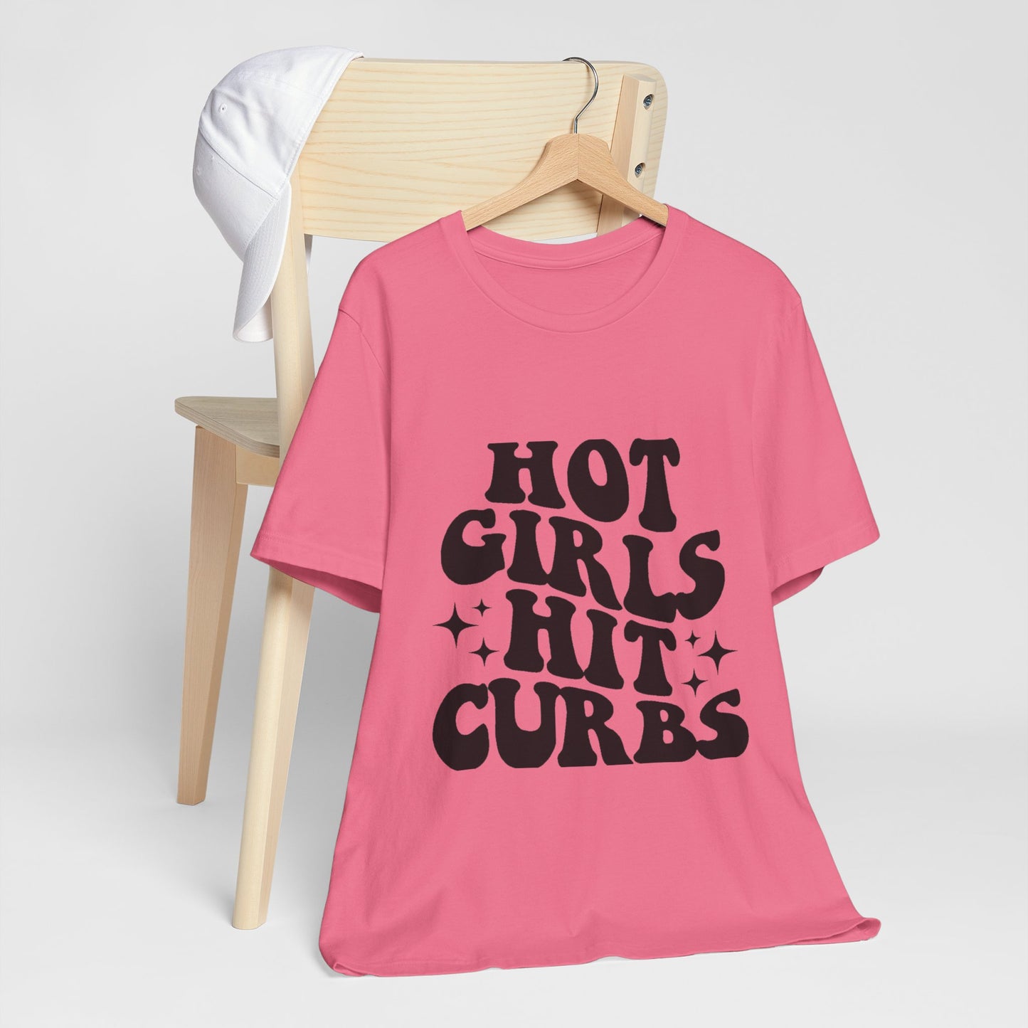 Hot Girls Hit Curbs Short Sleeve Tee